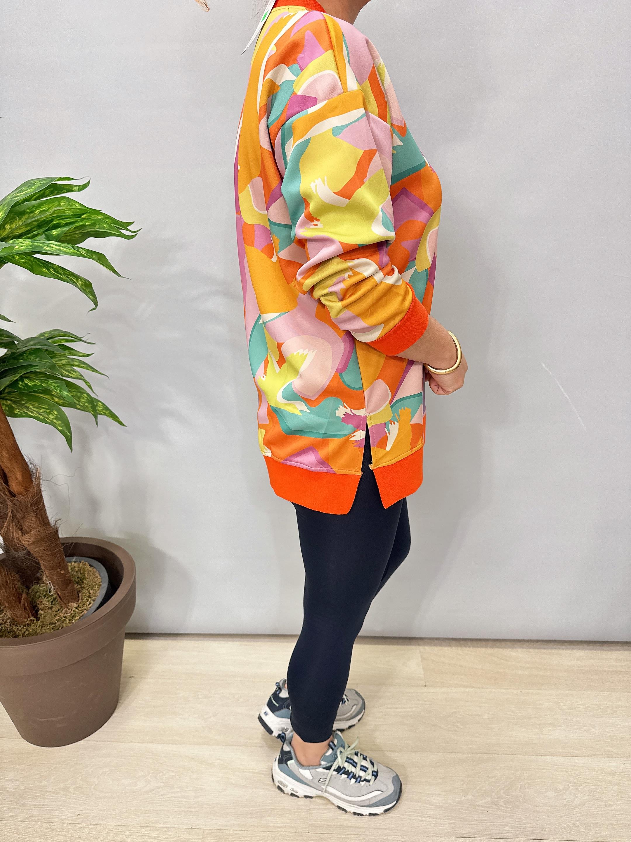 2895 Dalgıç Kumaş Sweatshirt 