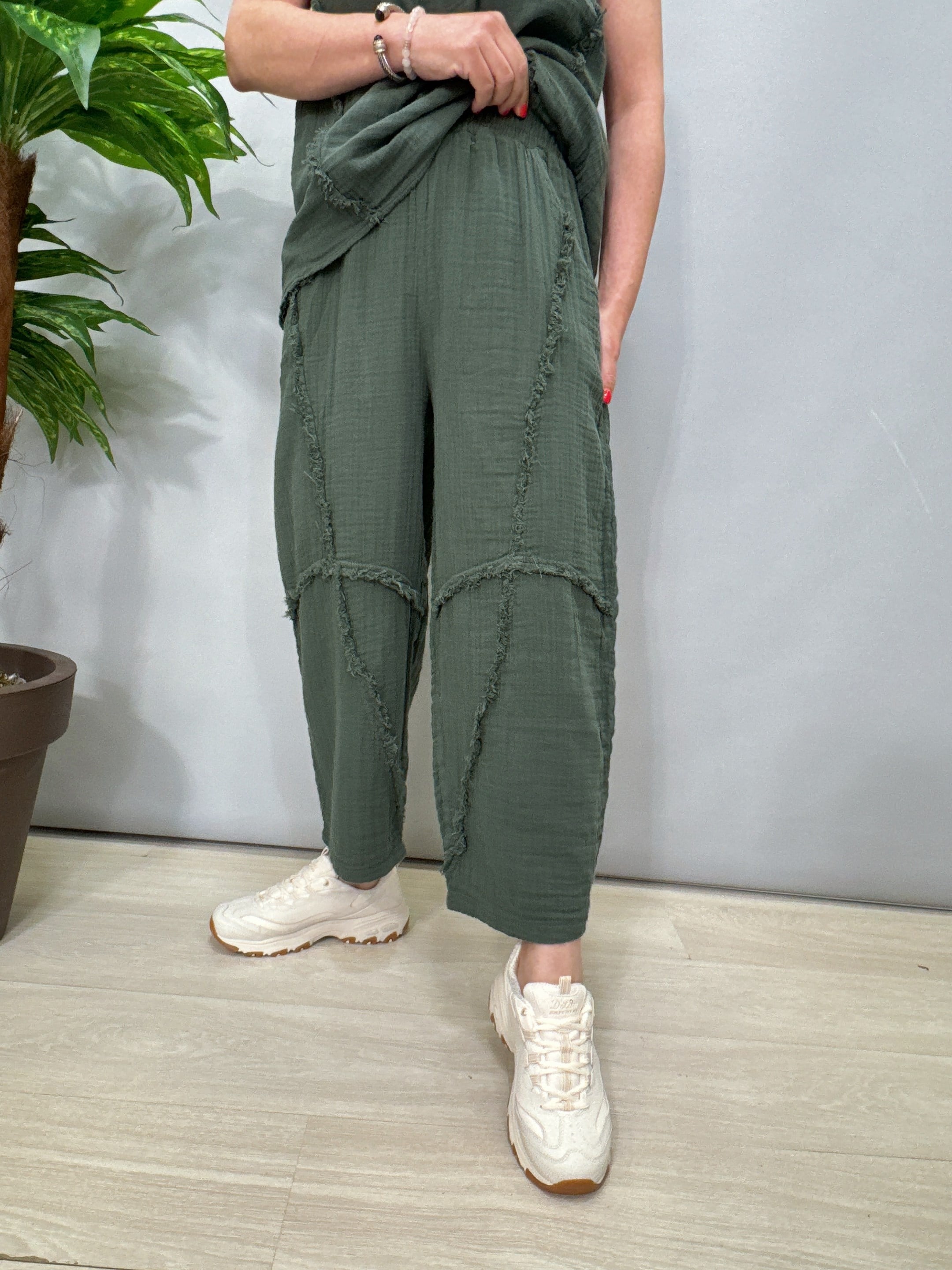 2965 Pamuklu Takım Yeşil