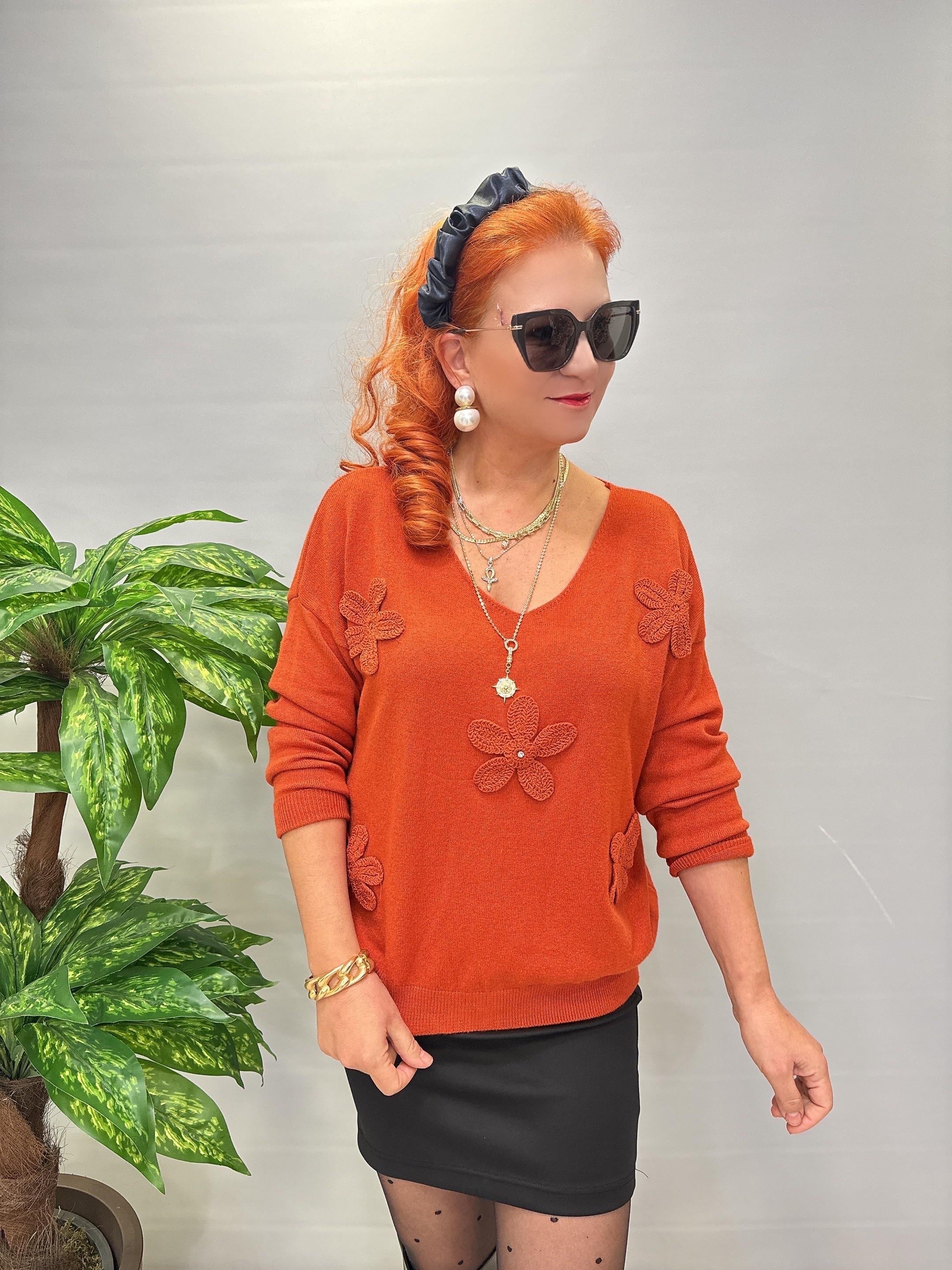 3015 Angora triko Kiremit 