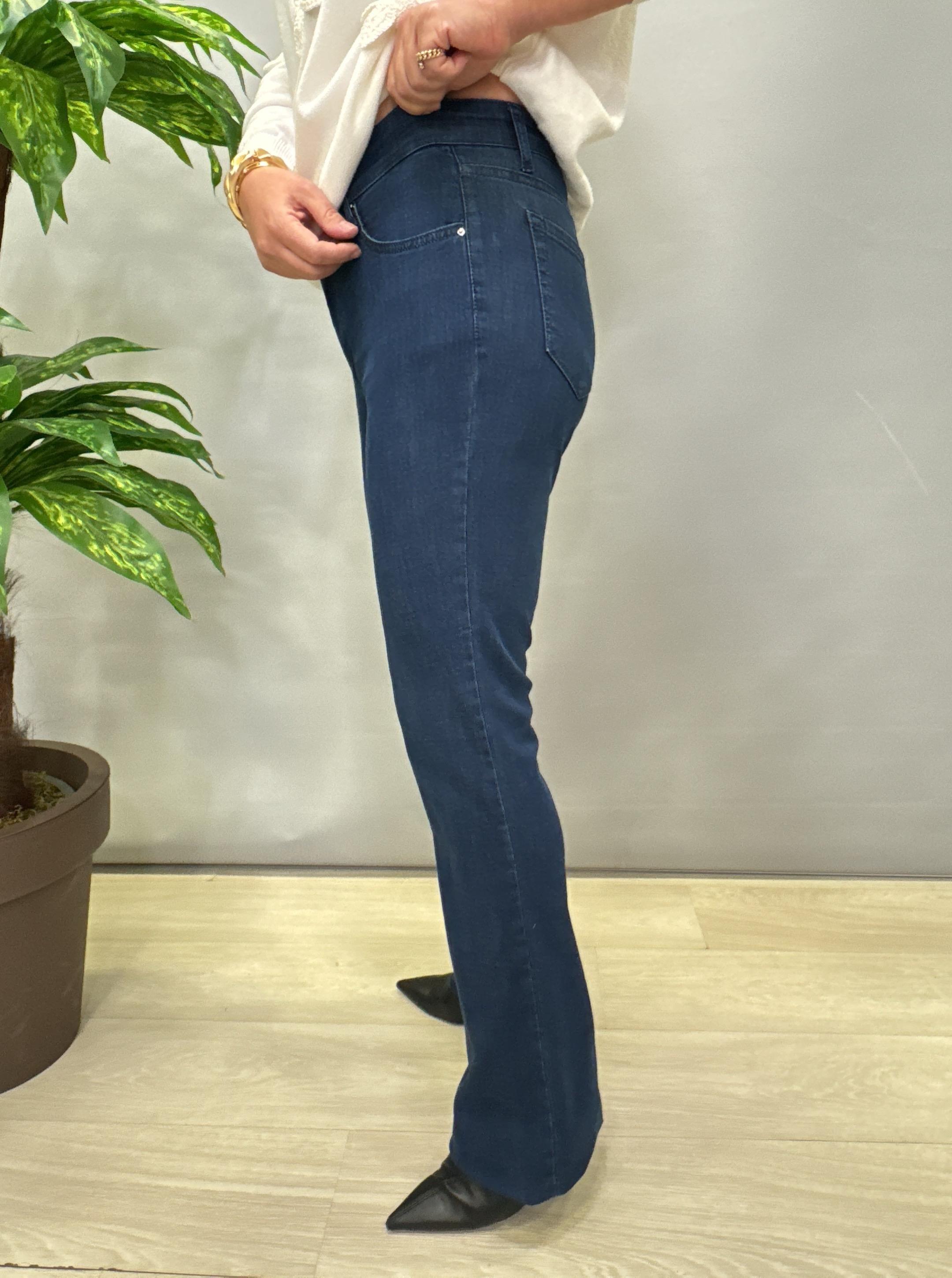 3015 Full Likralı İspanyol Jean Mavi