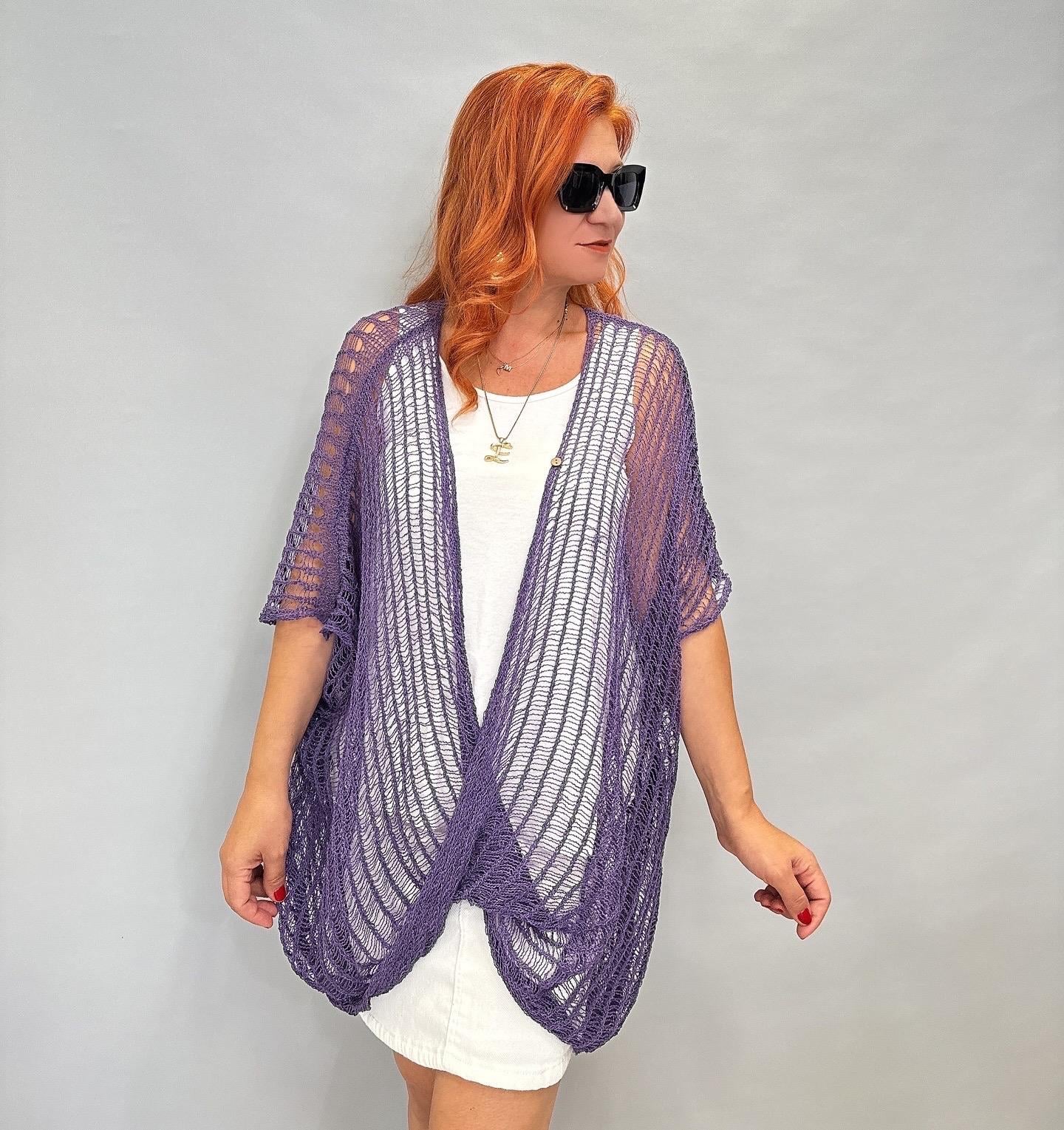 3030 SONSUZLUK TRİKO FİLE MOR