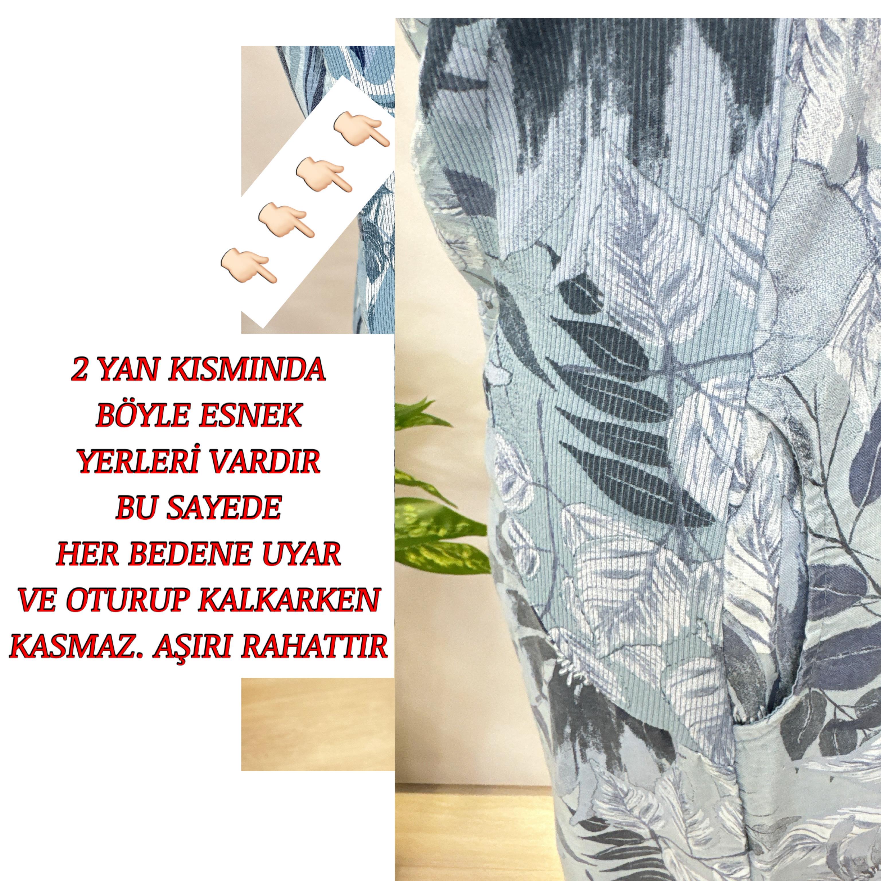 3040 İTALYAN PAMUK KETEN ELBİSE 