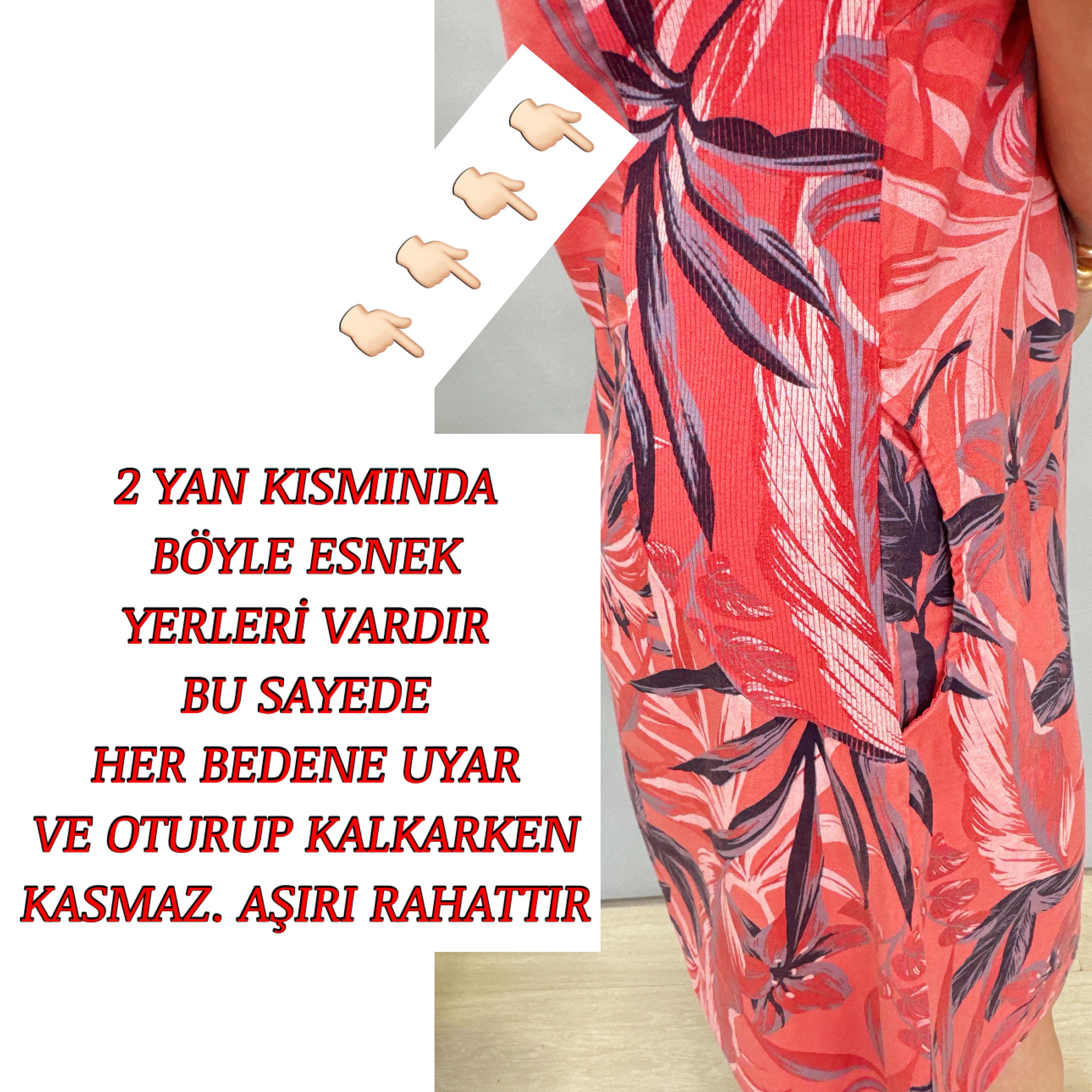 3040 İTALYAN PAMUK KETEN ELBİSE 