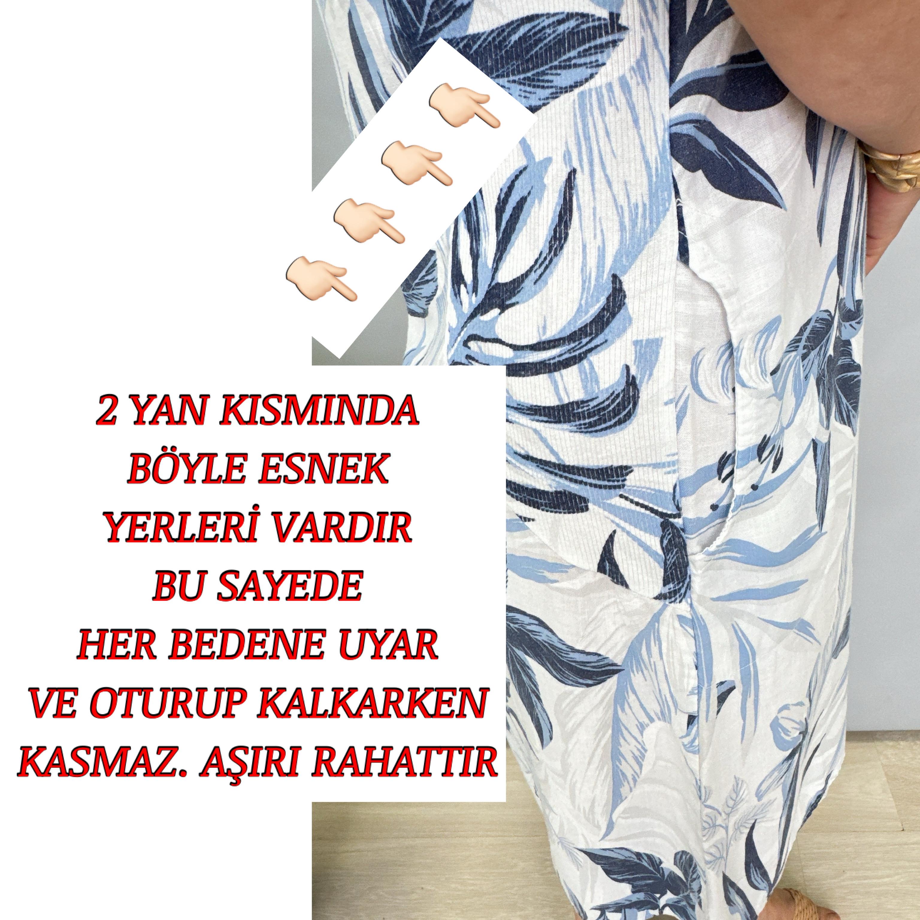3040 İTALYAN PAMUK KETEN ELBİSE 