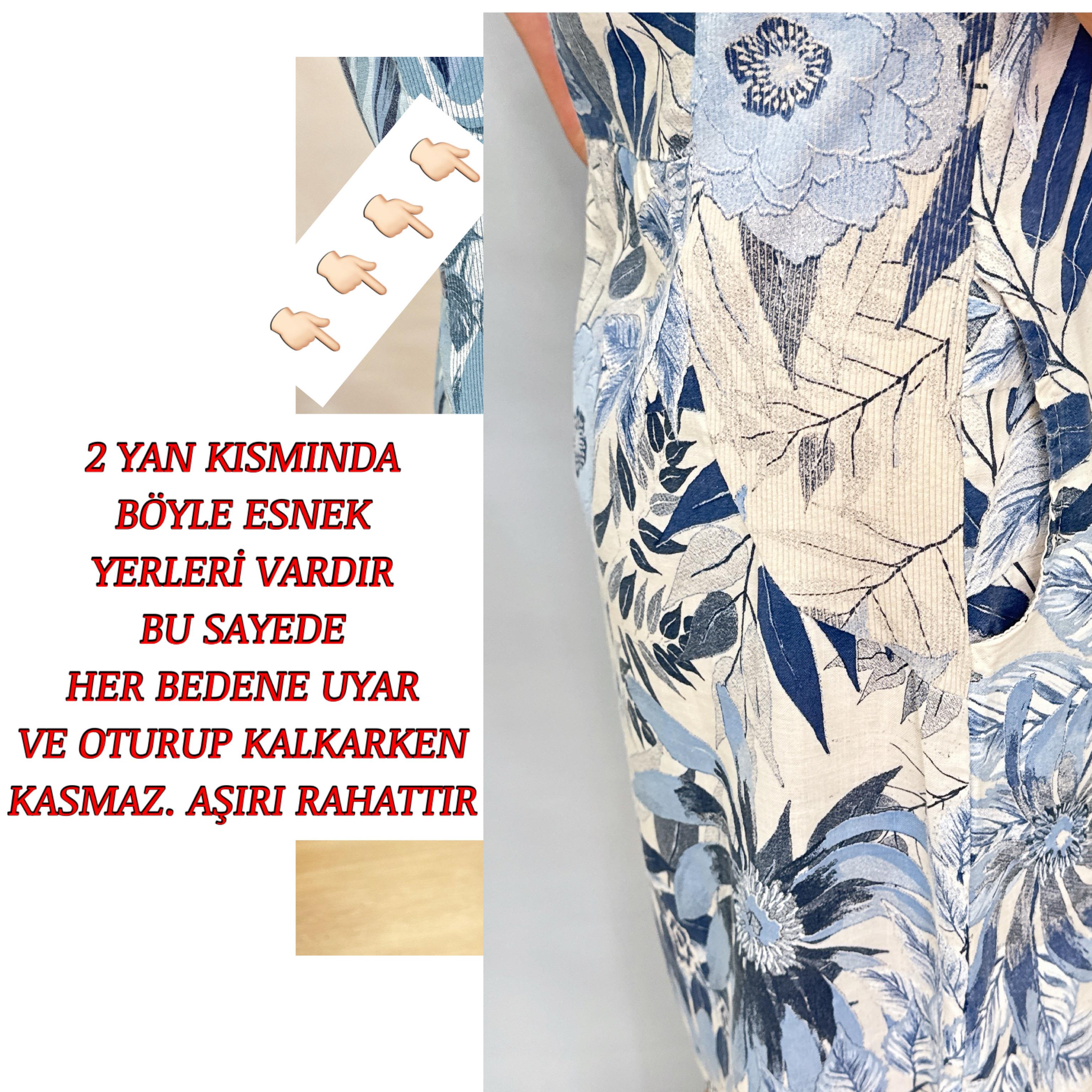 3040 İTALYAN PAMUK KETEN ELBİSE 