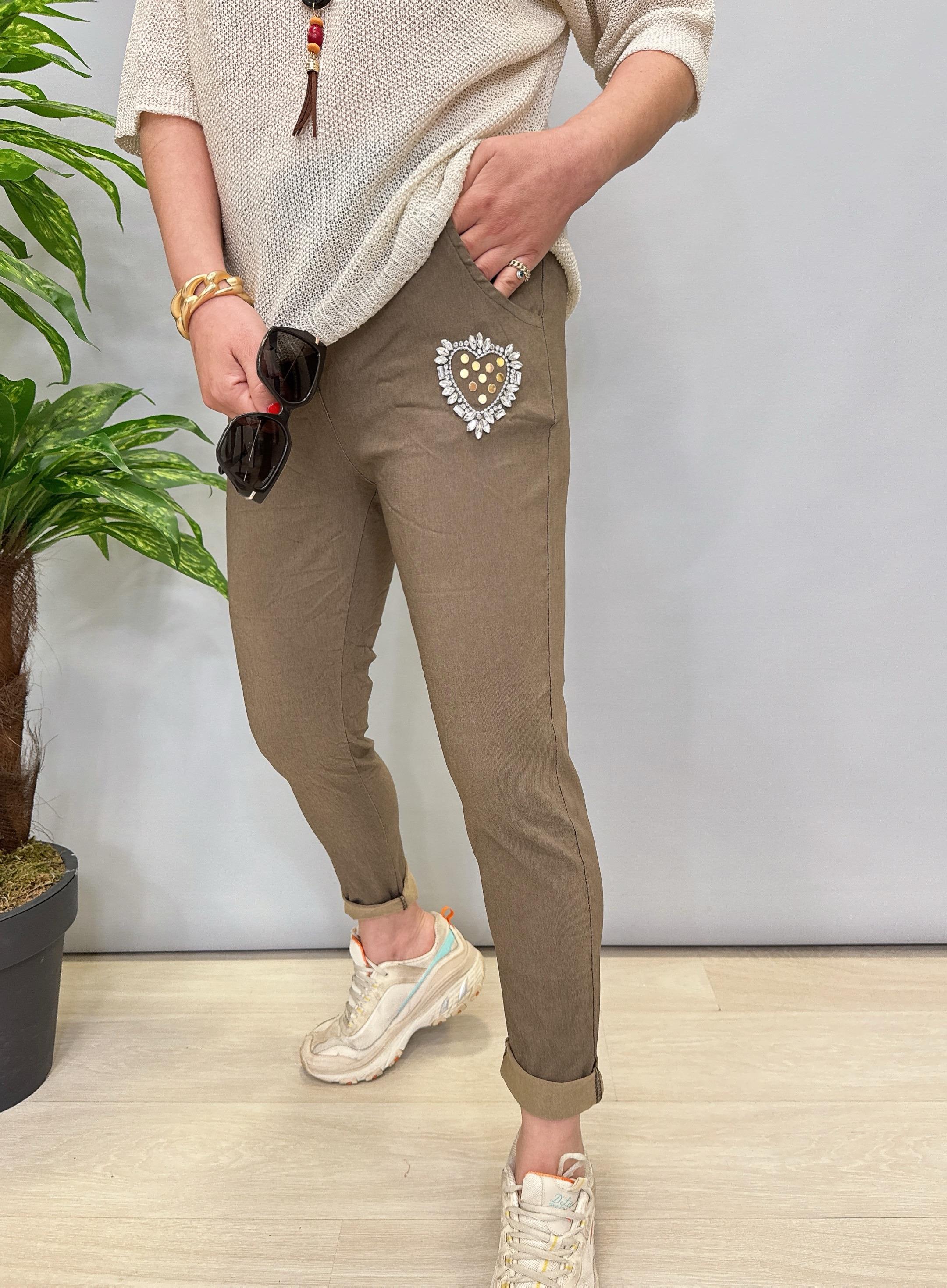 3065 İtalyan Pantolon Kahve