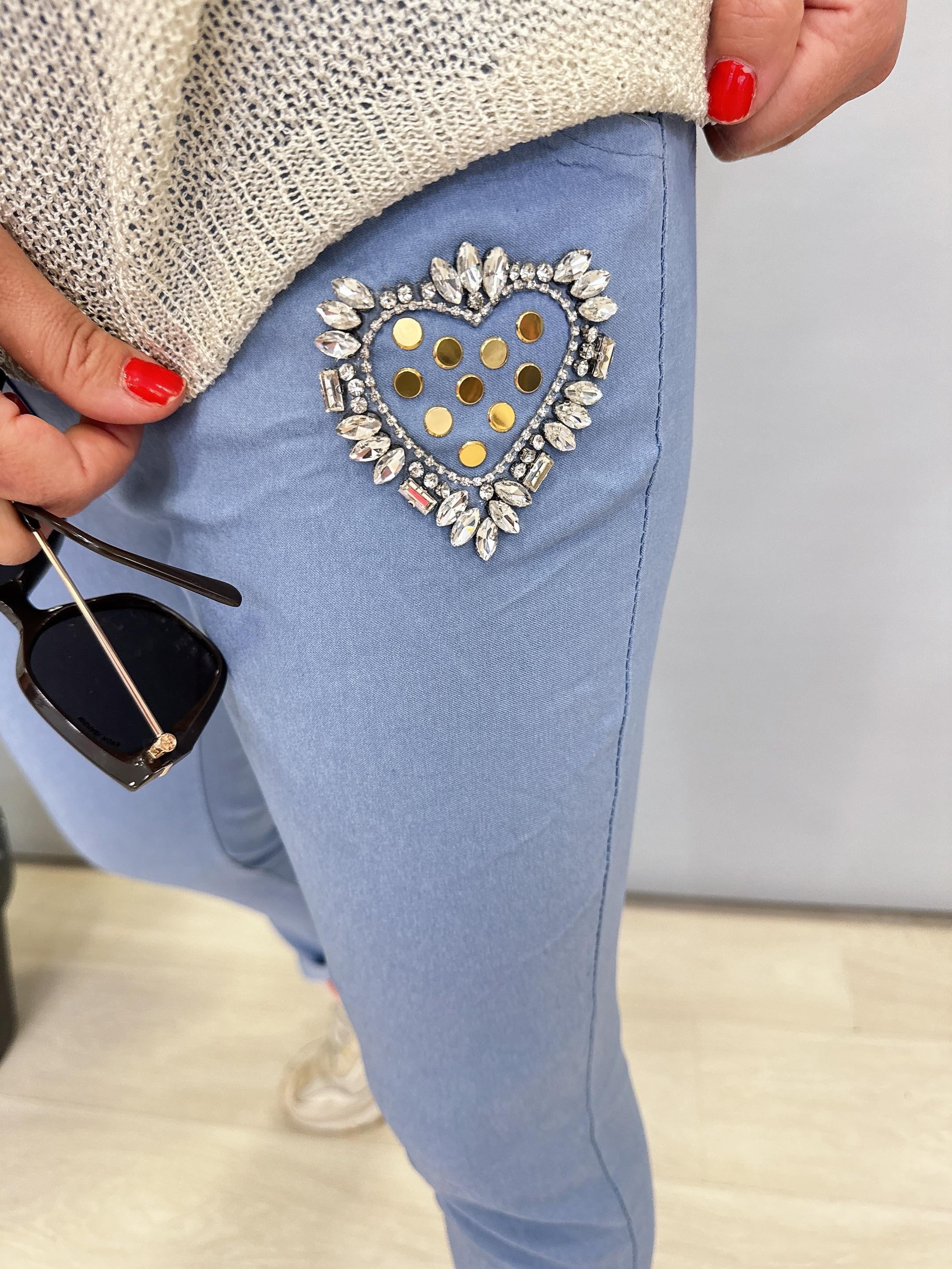 3065 İtalyan Pantolon Mavi