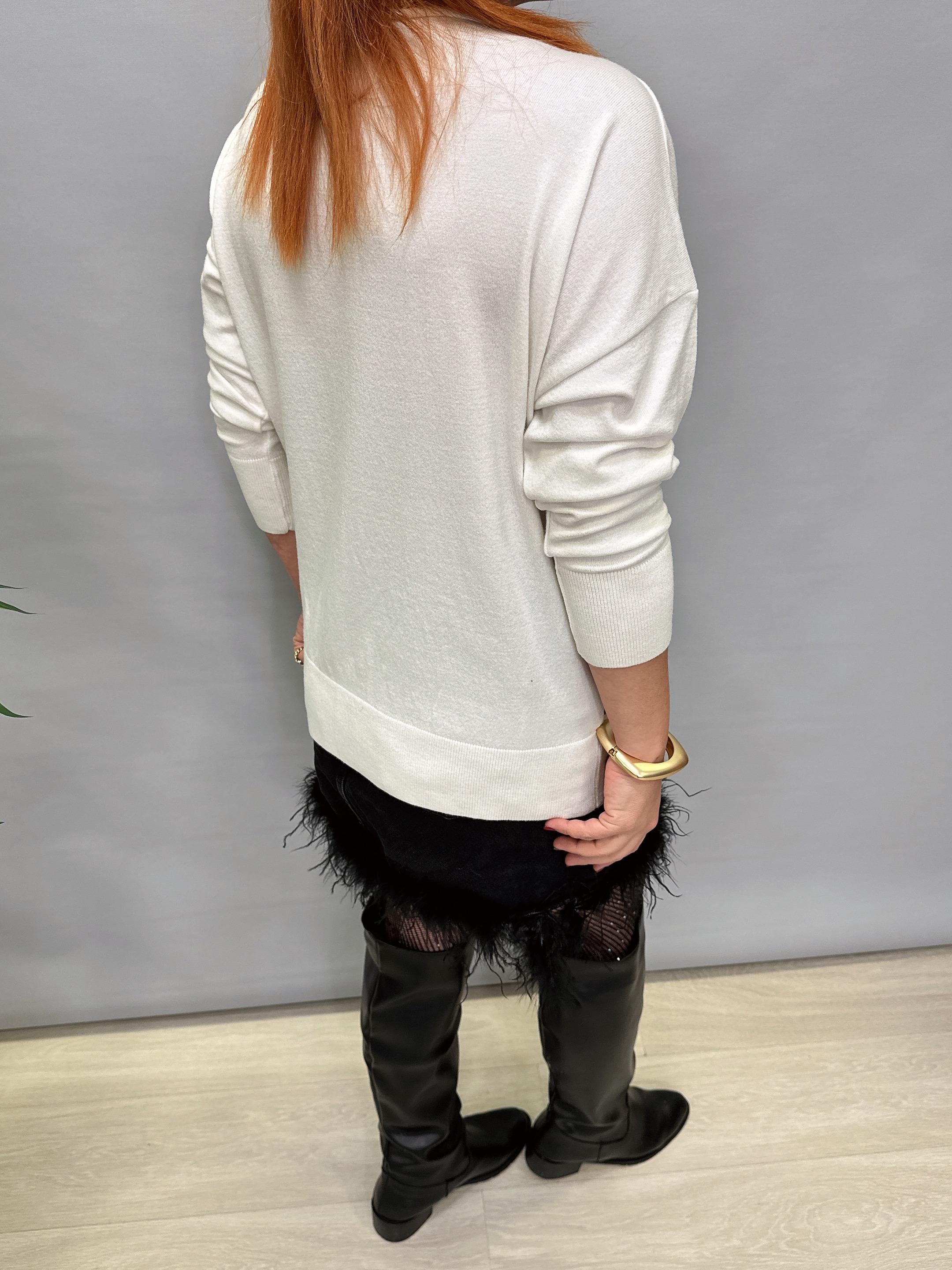 YNY 31155 EKSTRA YUMUŞAK ÖZEL DOKU TRİKO BEYAZ