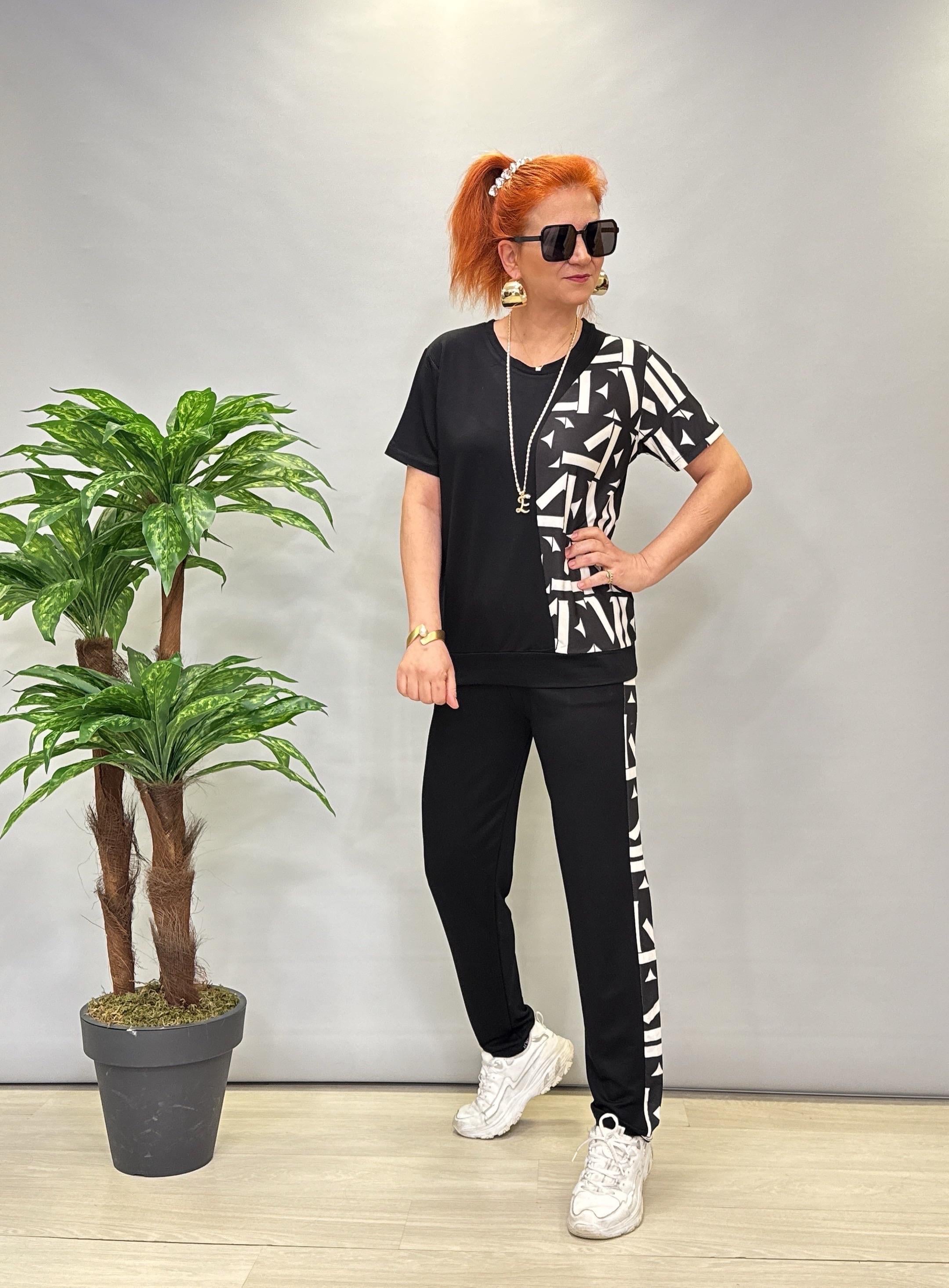 3545 LİKRALI VİSKON PENYE TAKIM SİYAH