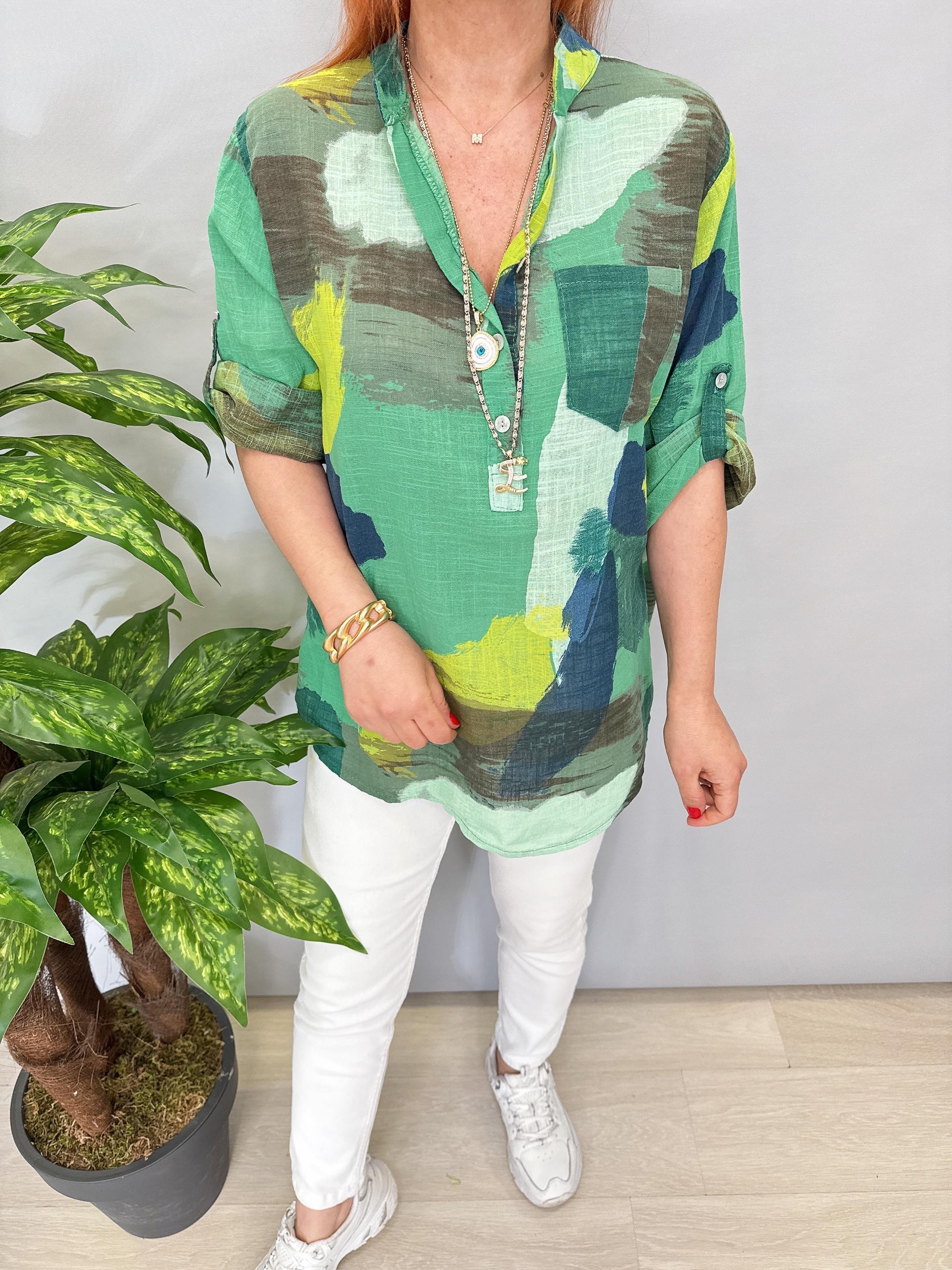 3620 İTALYAN PAMUKLU BLUZ