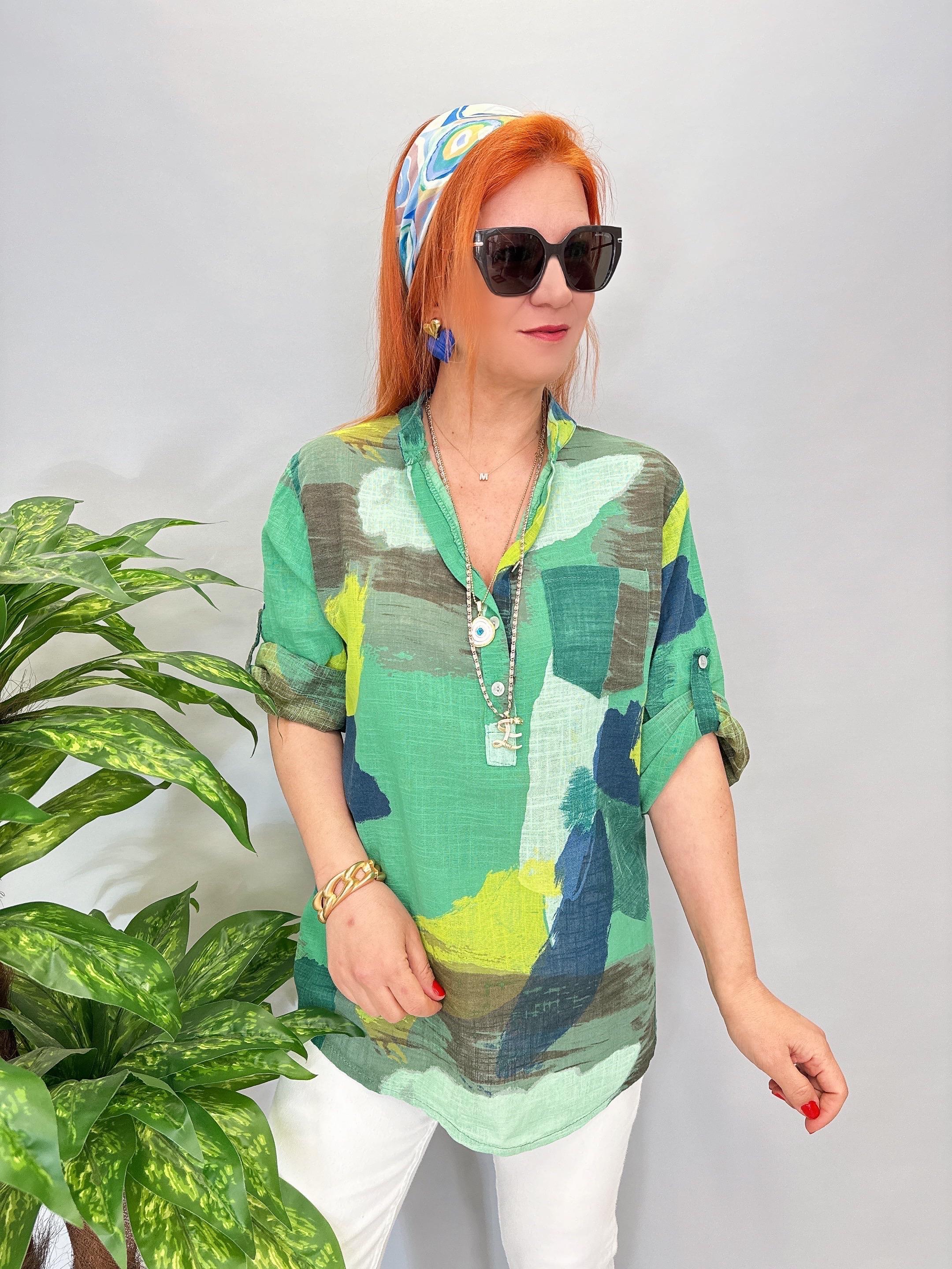 3620 İTALYAN PAMUKLU BLUZ