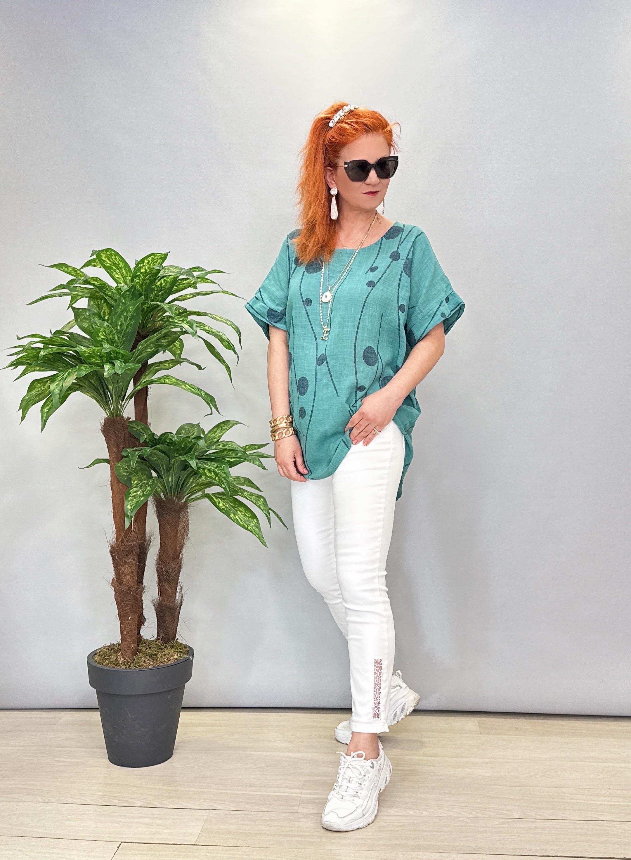 4002/2959 PAÇA  DETAY  LİKRALI YUMUŞAK JEAN BEYAZ