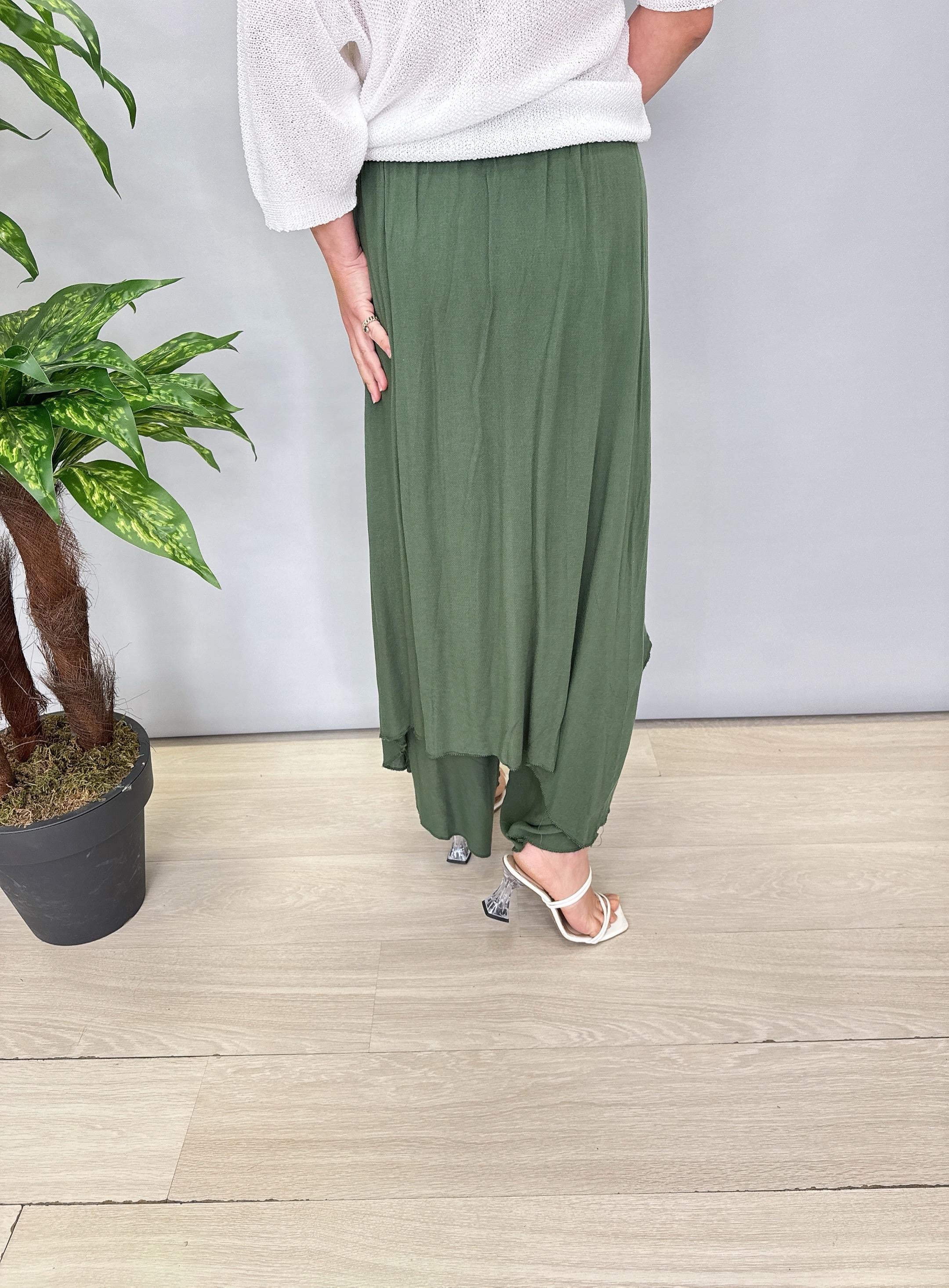 5041 TASARIM PANTOLON HAKİ