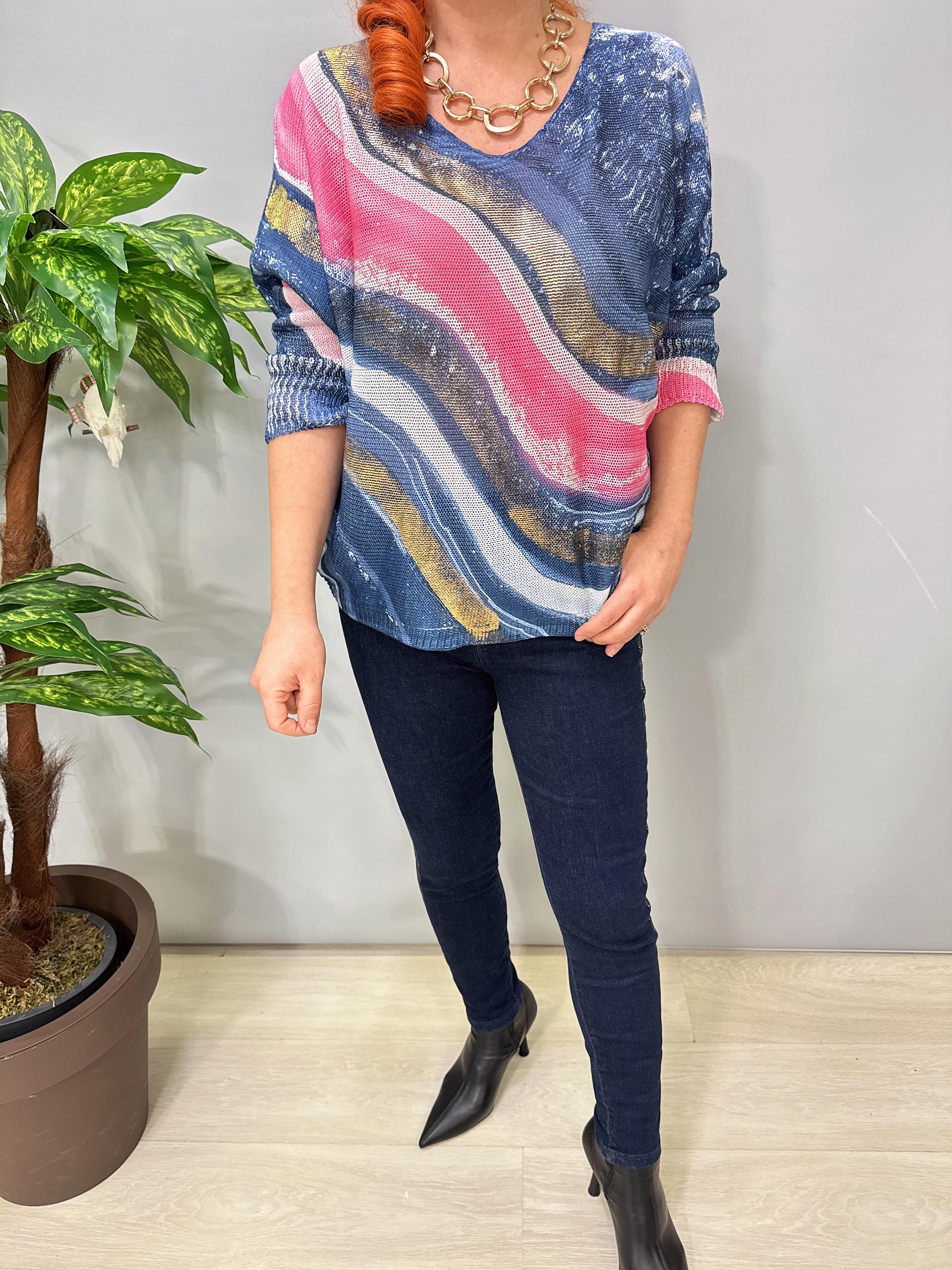 5570 Italyan Merserize Bluz