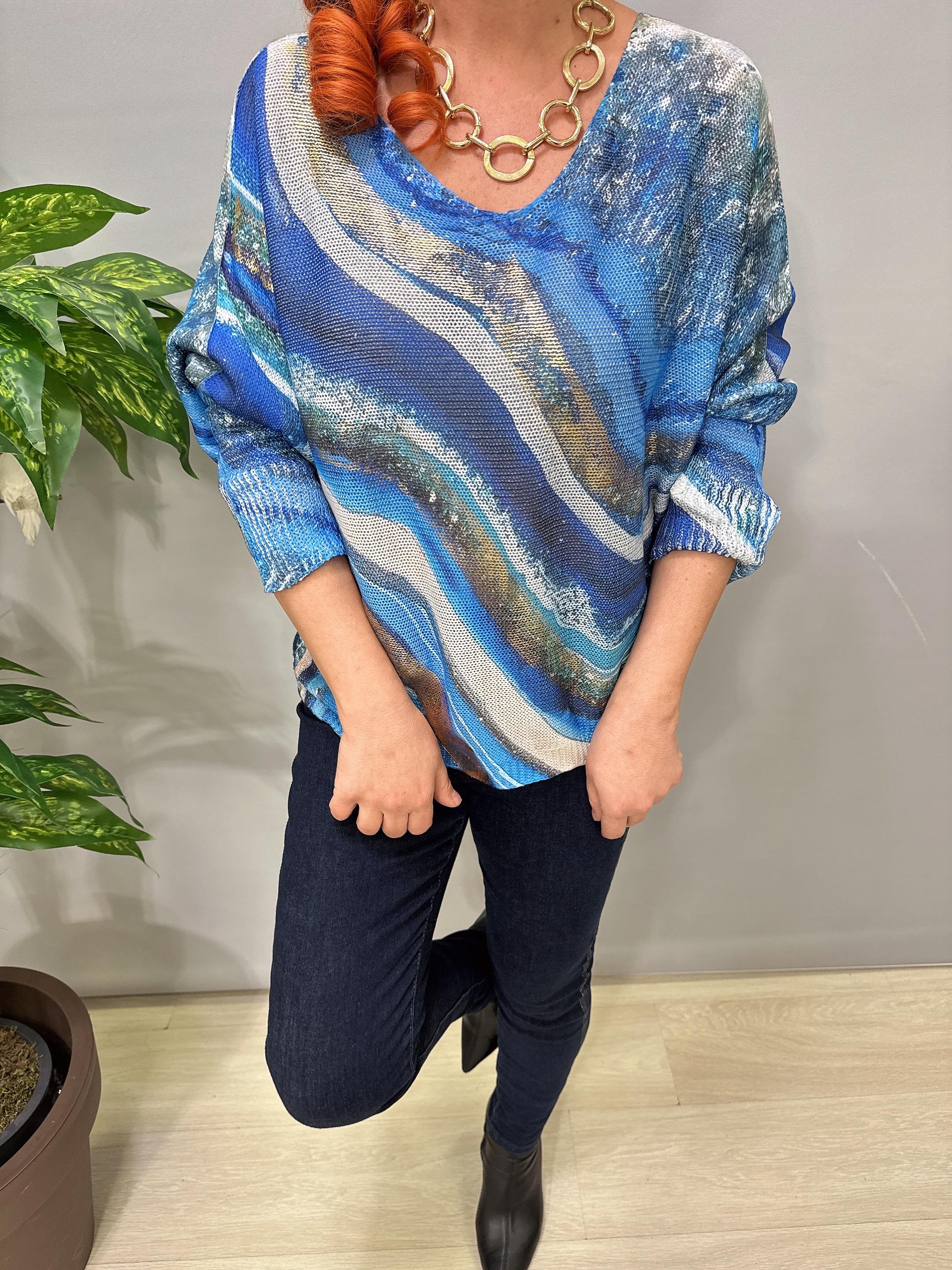 5570 Italyan Merserize Bluz