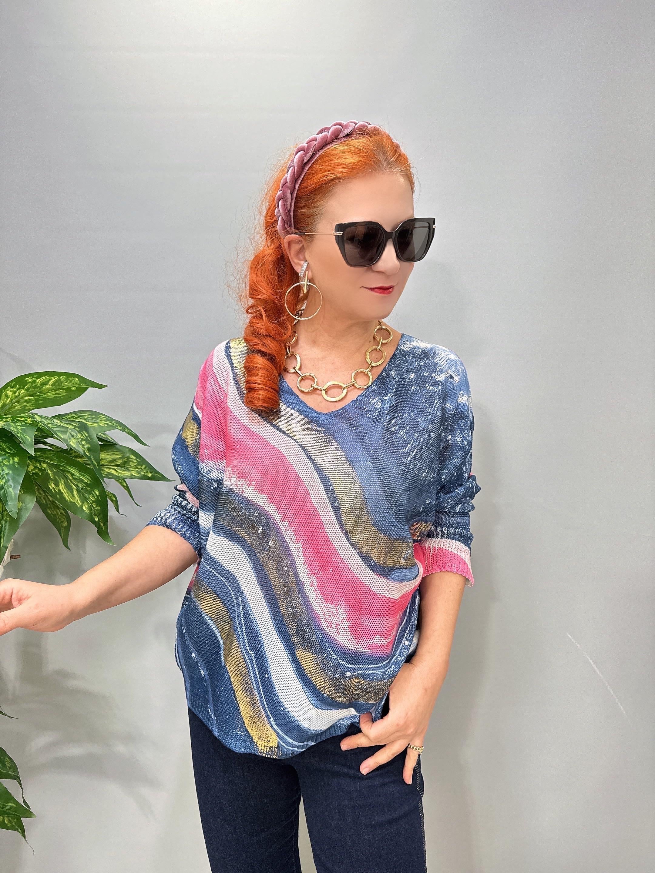 5570 Italyan Merserize Bluz