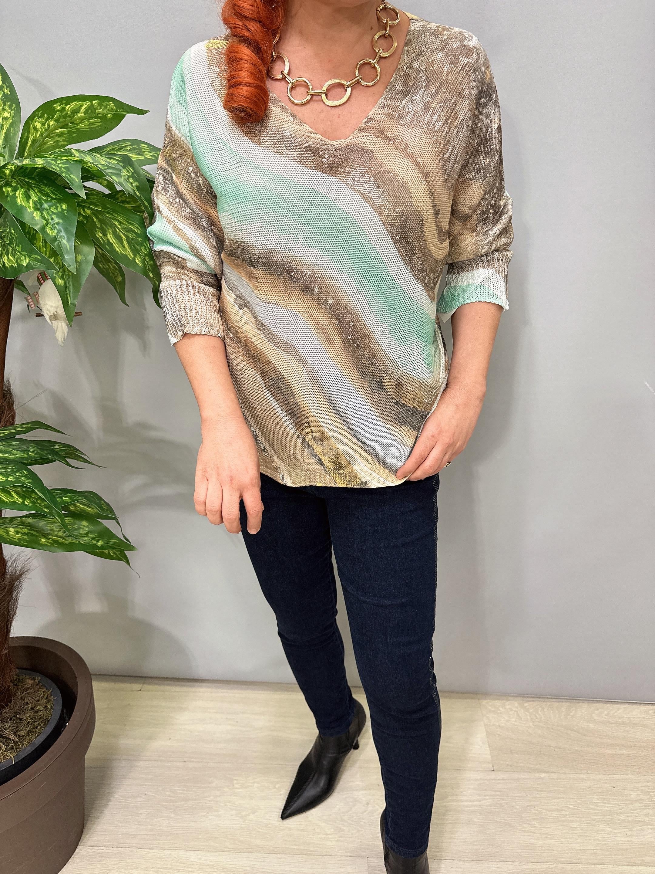 5570 Italyan Merserize Bluz