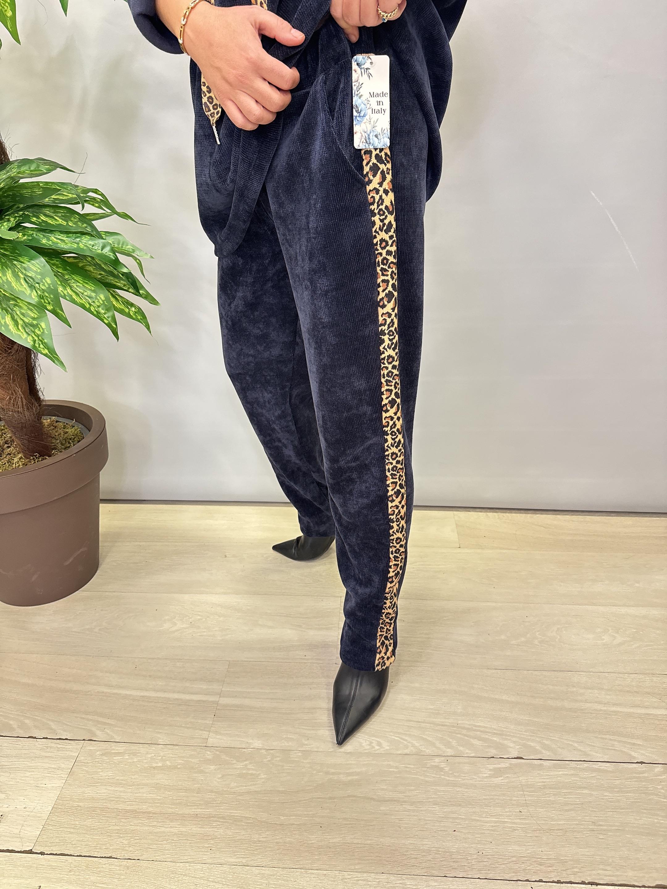 6578 Şönil Kadife Takım Lacivert