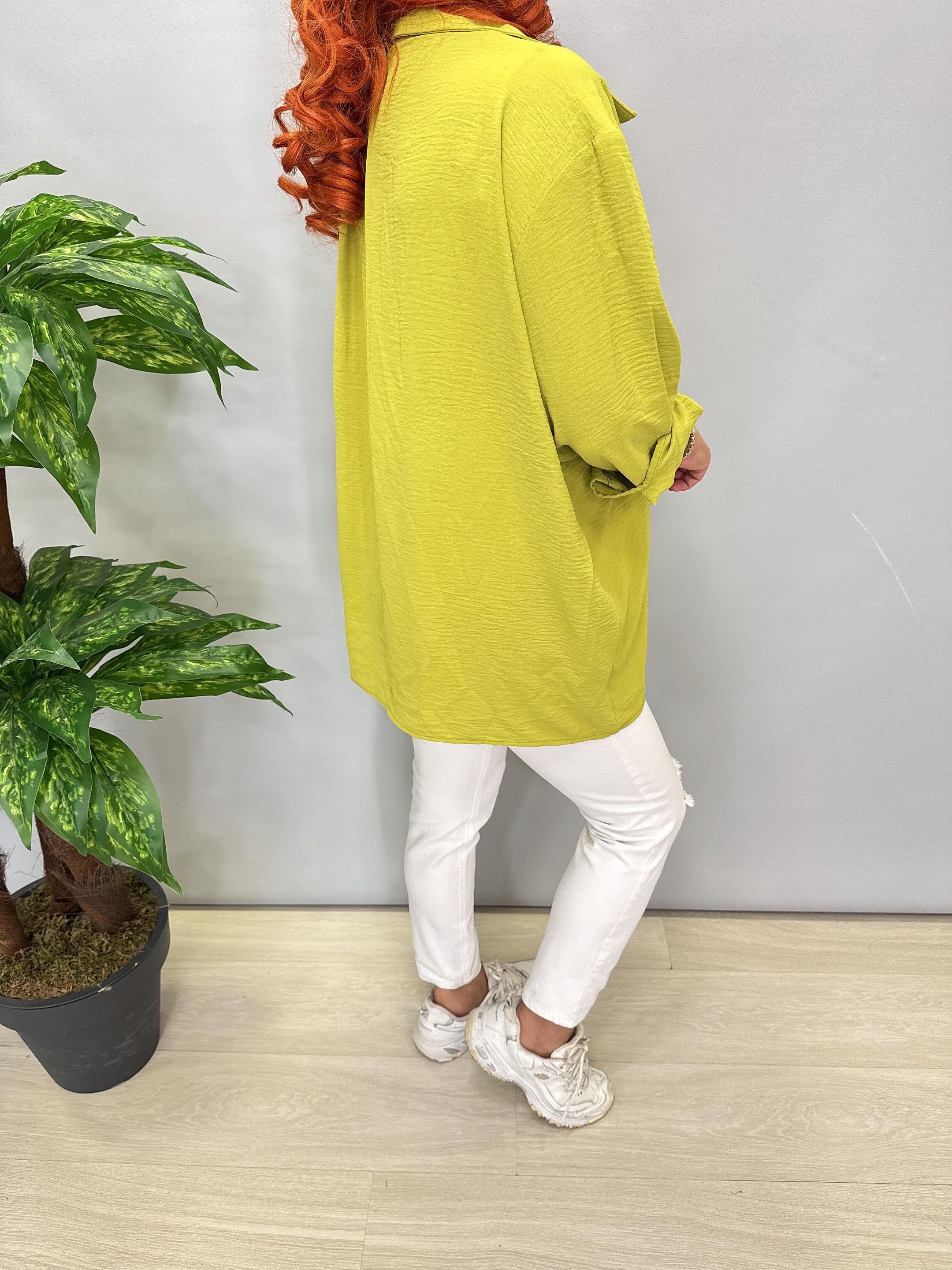 7071 Aerobin Gömlek Yeşil