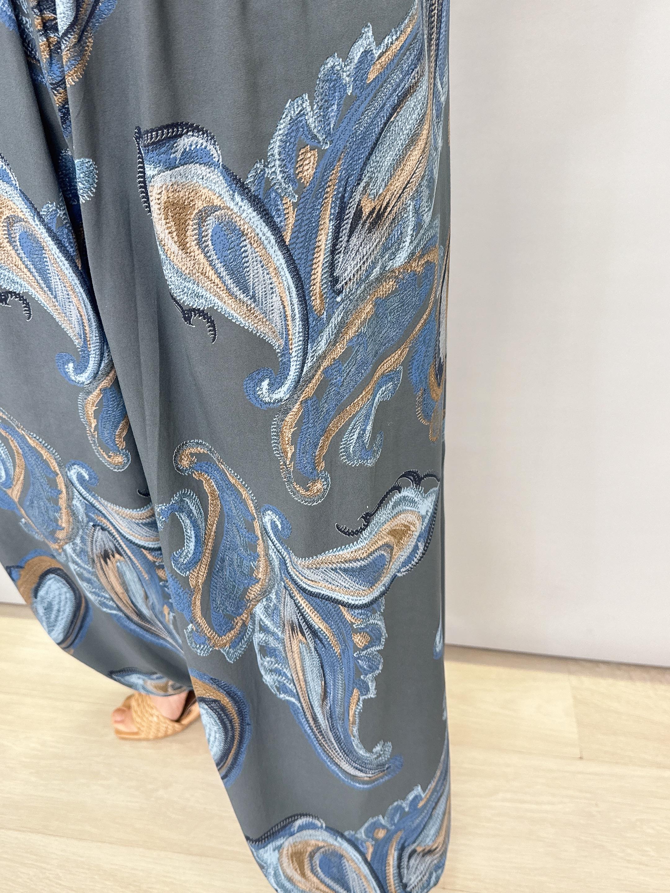 8075 İTALYAN ŞAL DESEN ŞALVAR ANRASİT