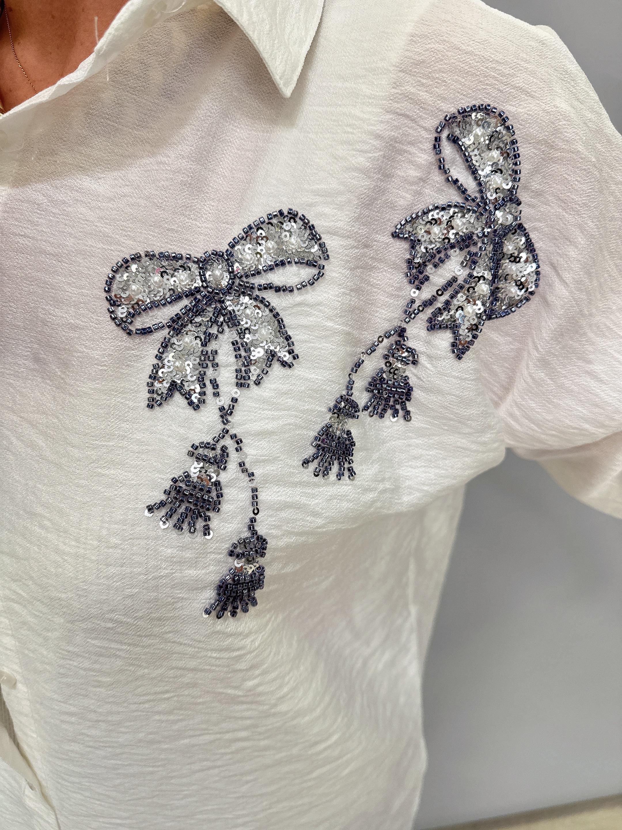 8860 (Ara bedenler 1 beden küçük alabilir) AEROBİN GÖMLEK EKRU