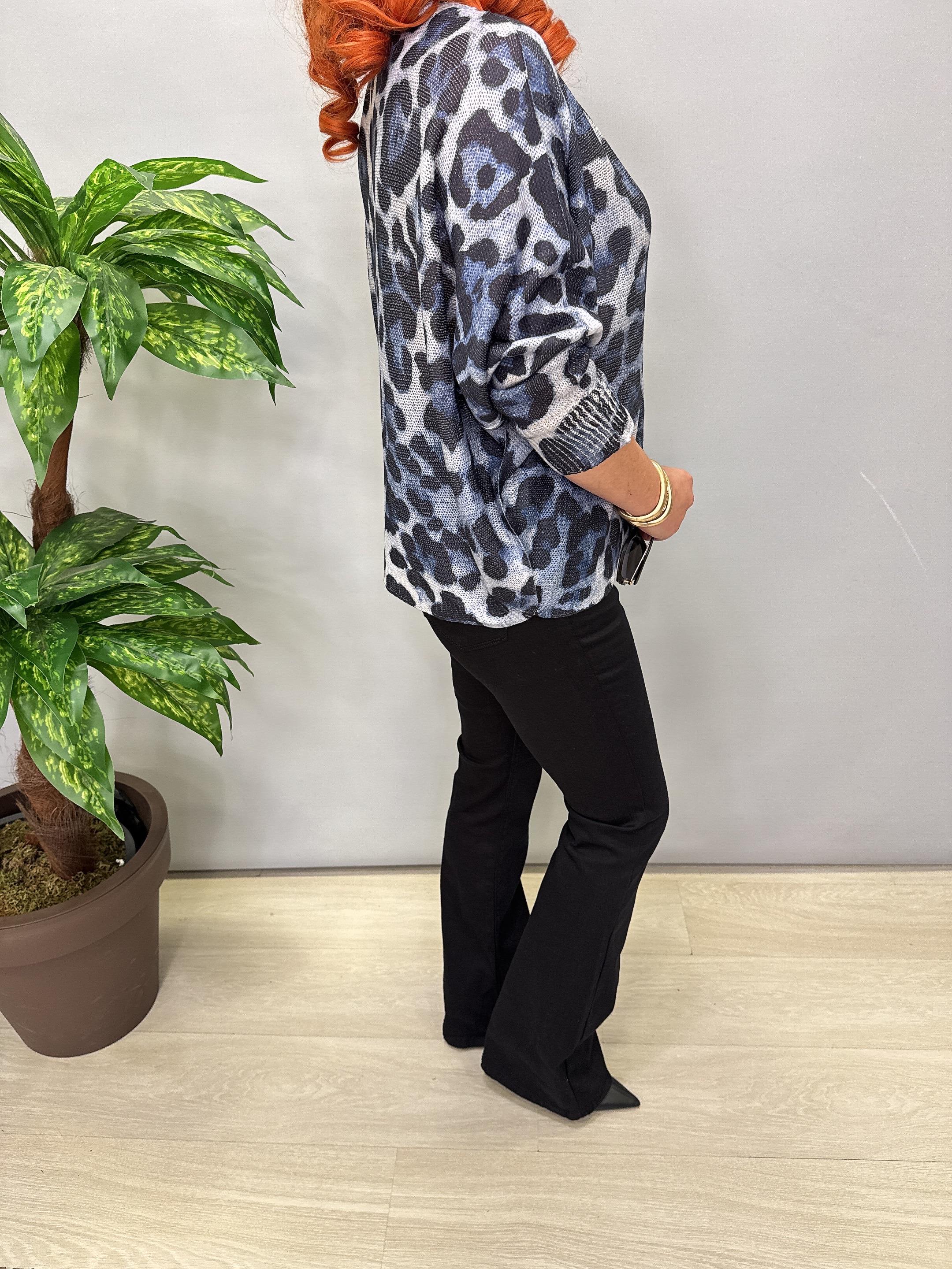 9554 Dijital Baskı Merserize bluz 6