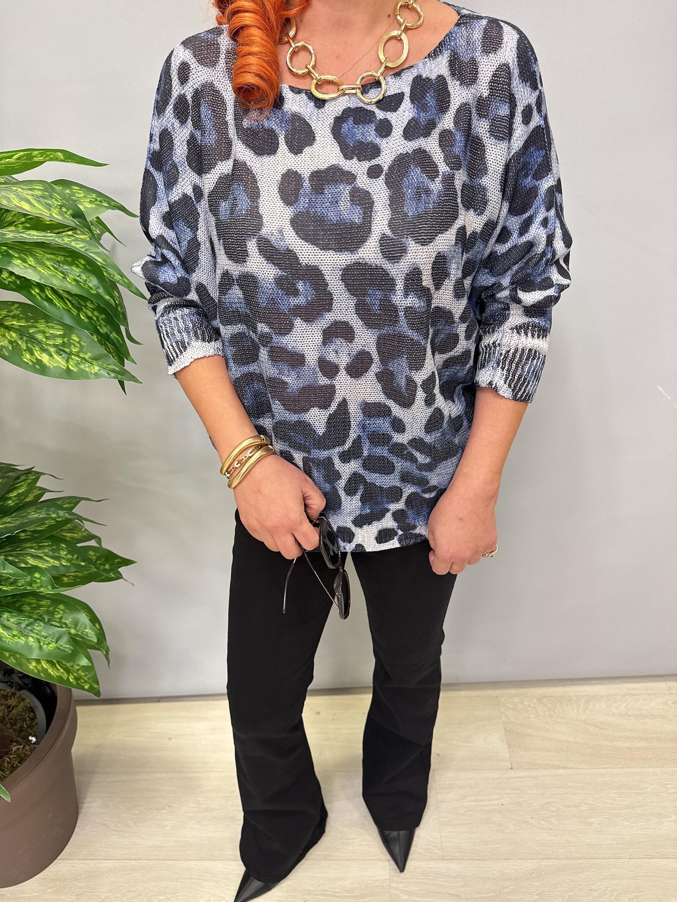 9554 Dijital Baskı Merserize bluz 6