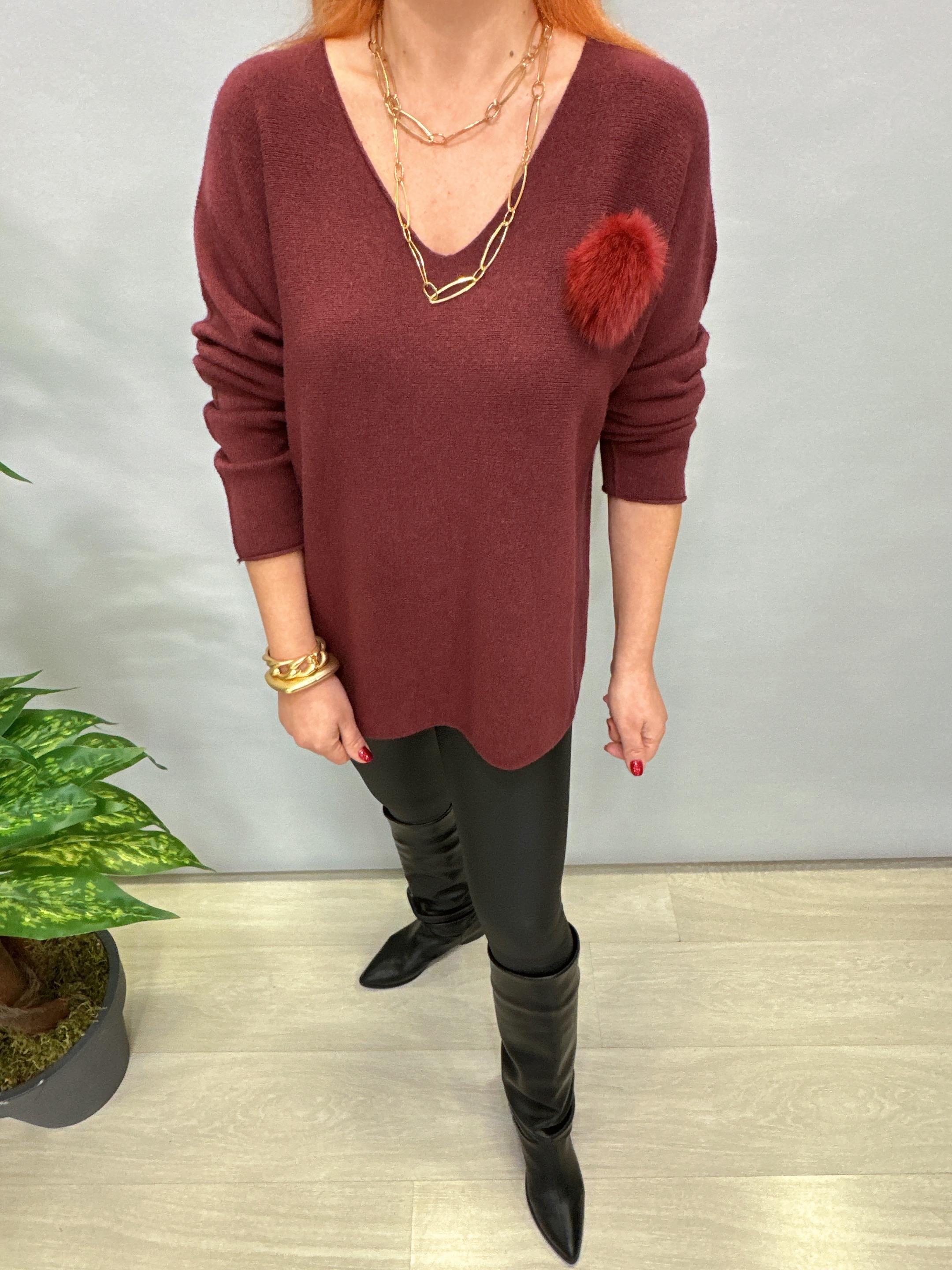 ANG MNS 2095 EKSTRA YUMUŞAK ANGORA TRİKO BORDO