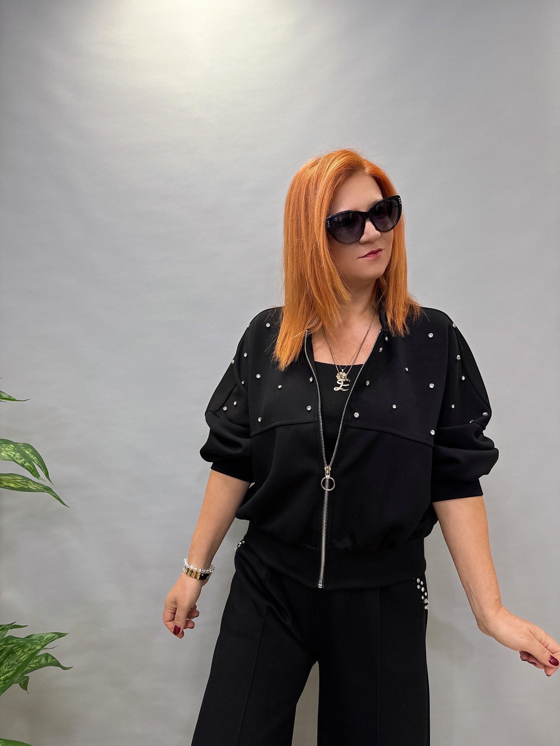 MNS 0518 İTALYANTAŞ DETAY ULTRA MODAL CEKET SİYAH