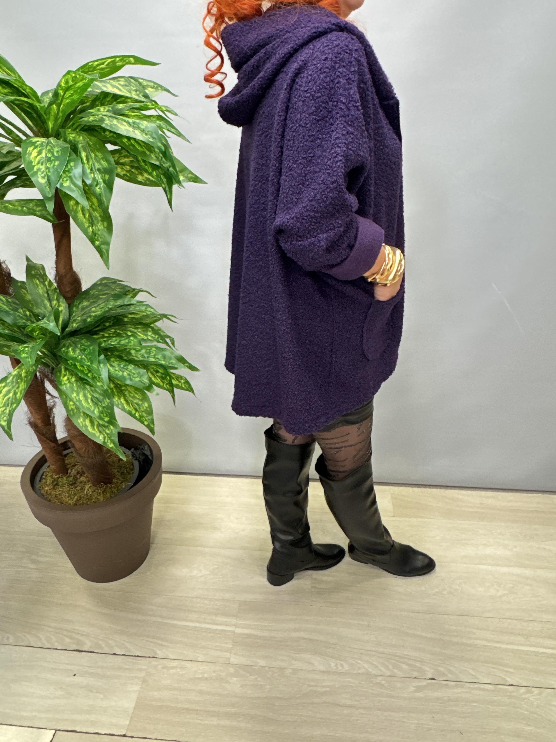 MNS 0814 İTALYAN BUKLET KABAN MOR 