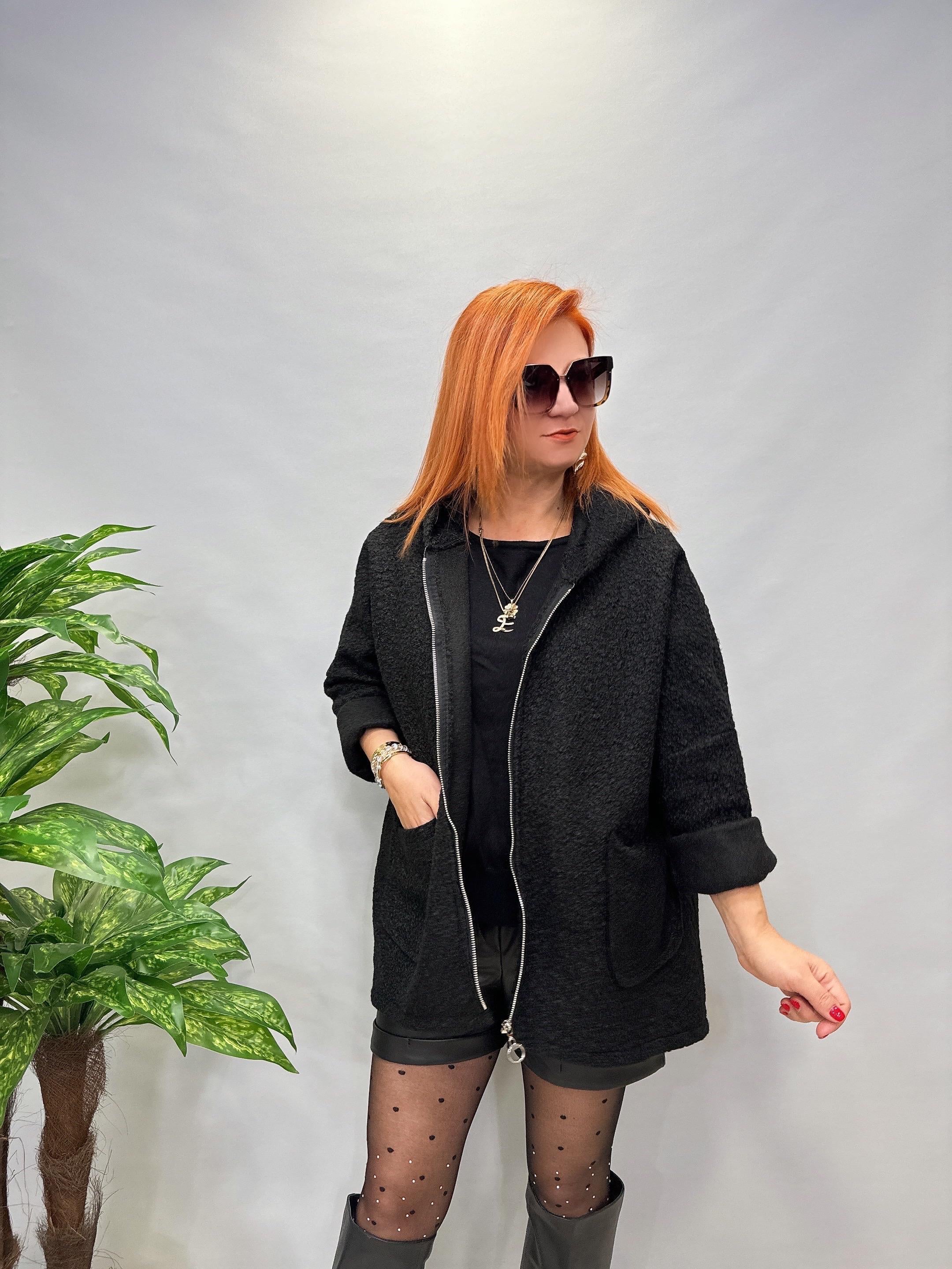 MNS 0814 İTALYAN BUKLET KABAN SİYAH