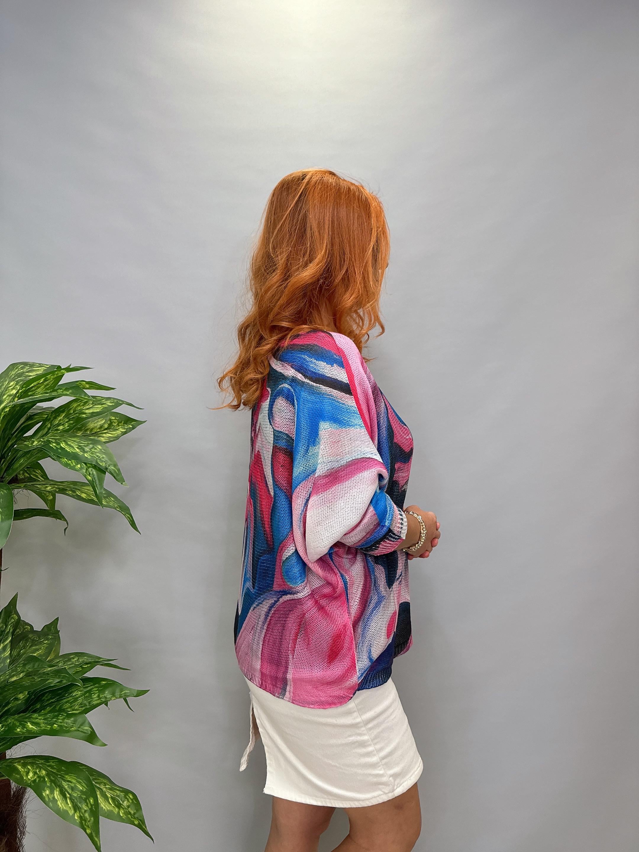 MNS 2522 İTALYAN EBRULİ MERSERİZE  PEMBE