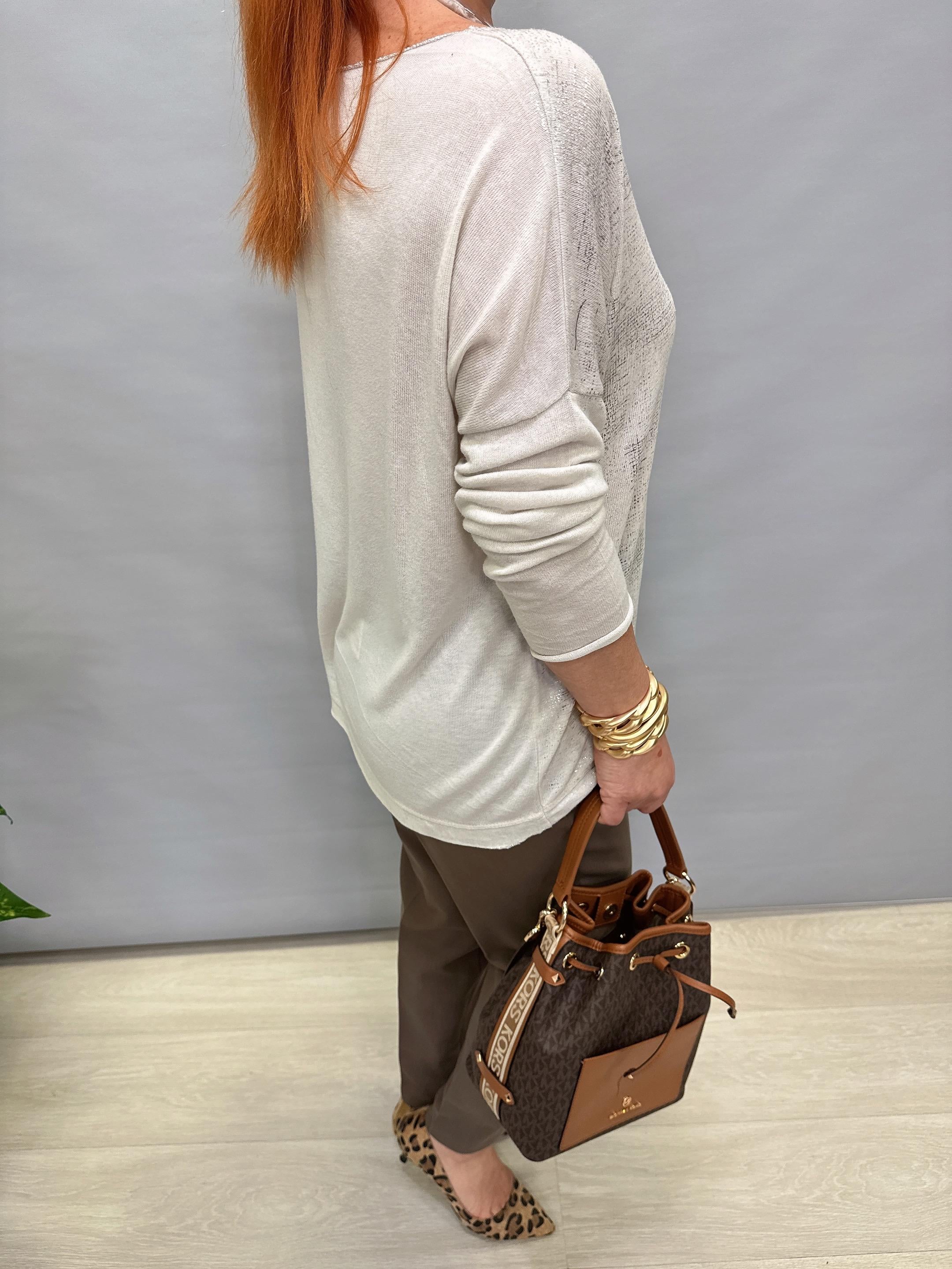 MNS 2547 İTALYAN İNCE TRİKO EKRU