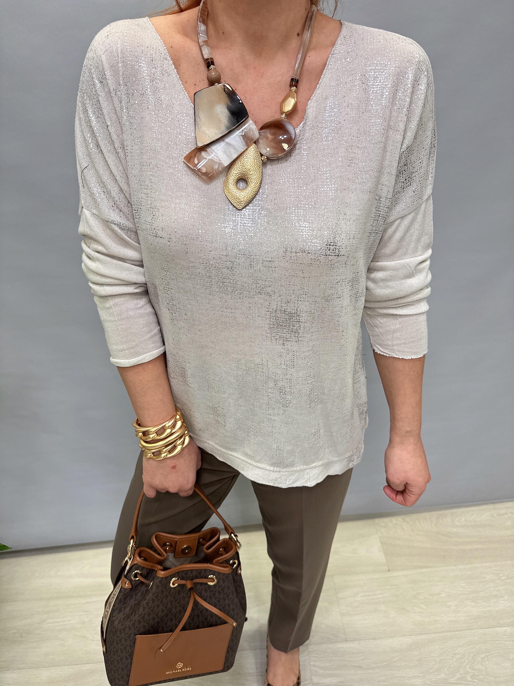 MNS 2547 İTALYAN İNCE TRİKO EKRU