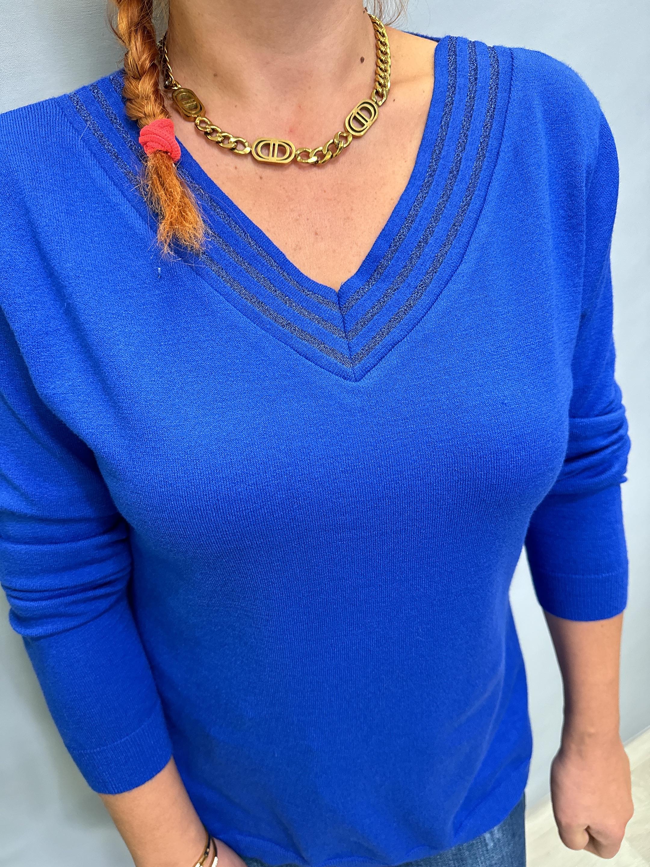 MNS 31006 YAKA DETAY SOFT TOUCH BLUZ  42 BEDENE KADAR UYUMLUDUR  SAKS