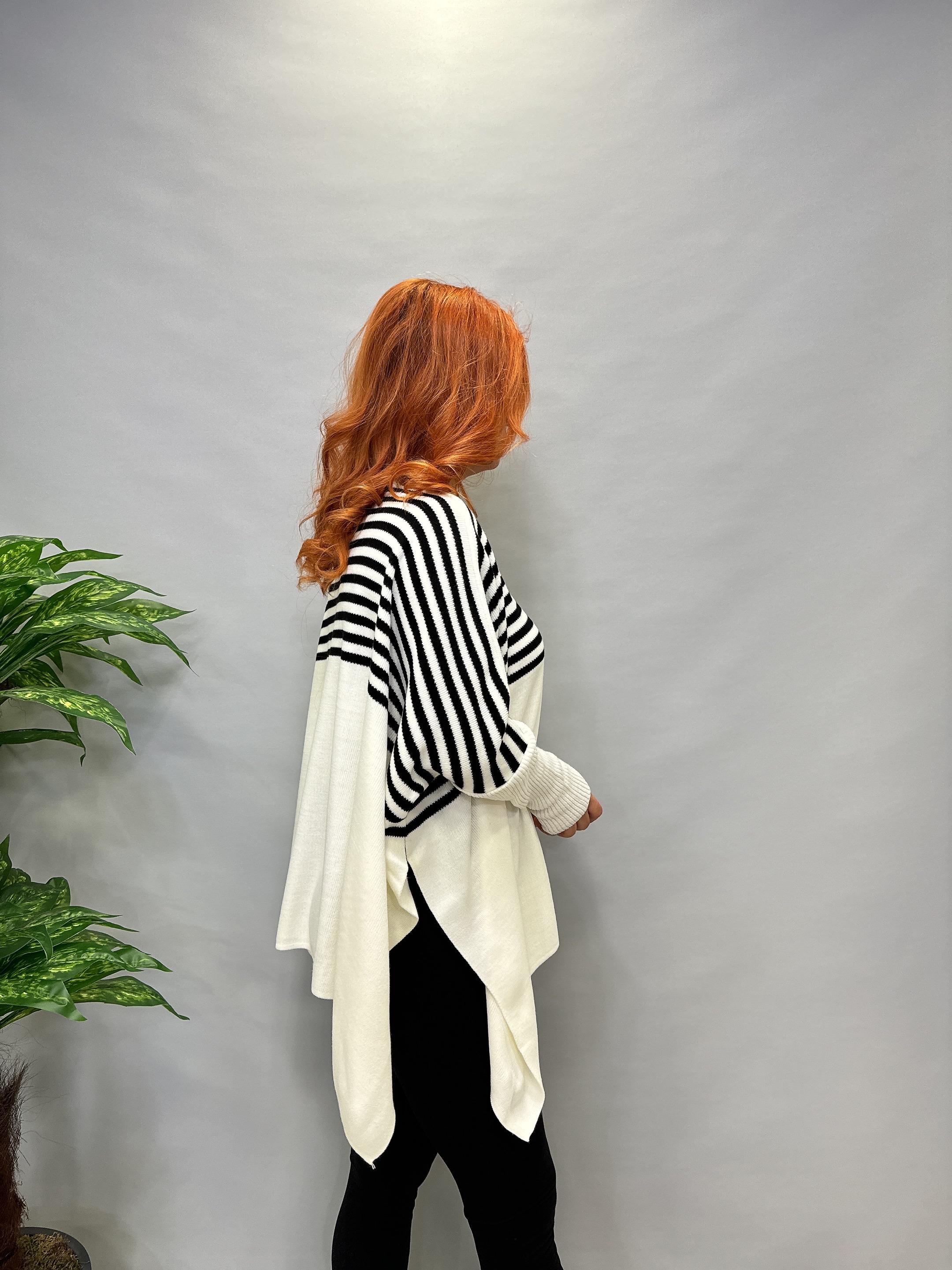 MNS 5082 PANÇO MODEL TRİKO BLUZ EKRU 44 BEDENE KADAR UYUMLUDUR 