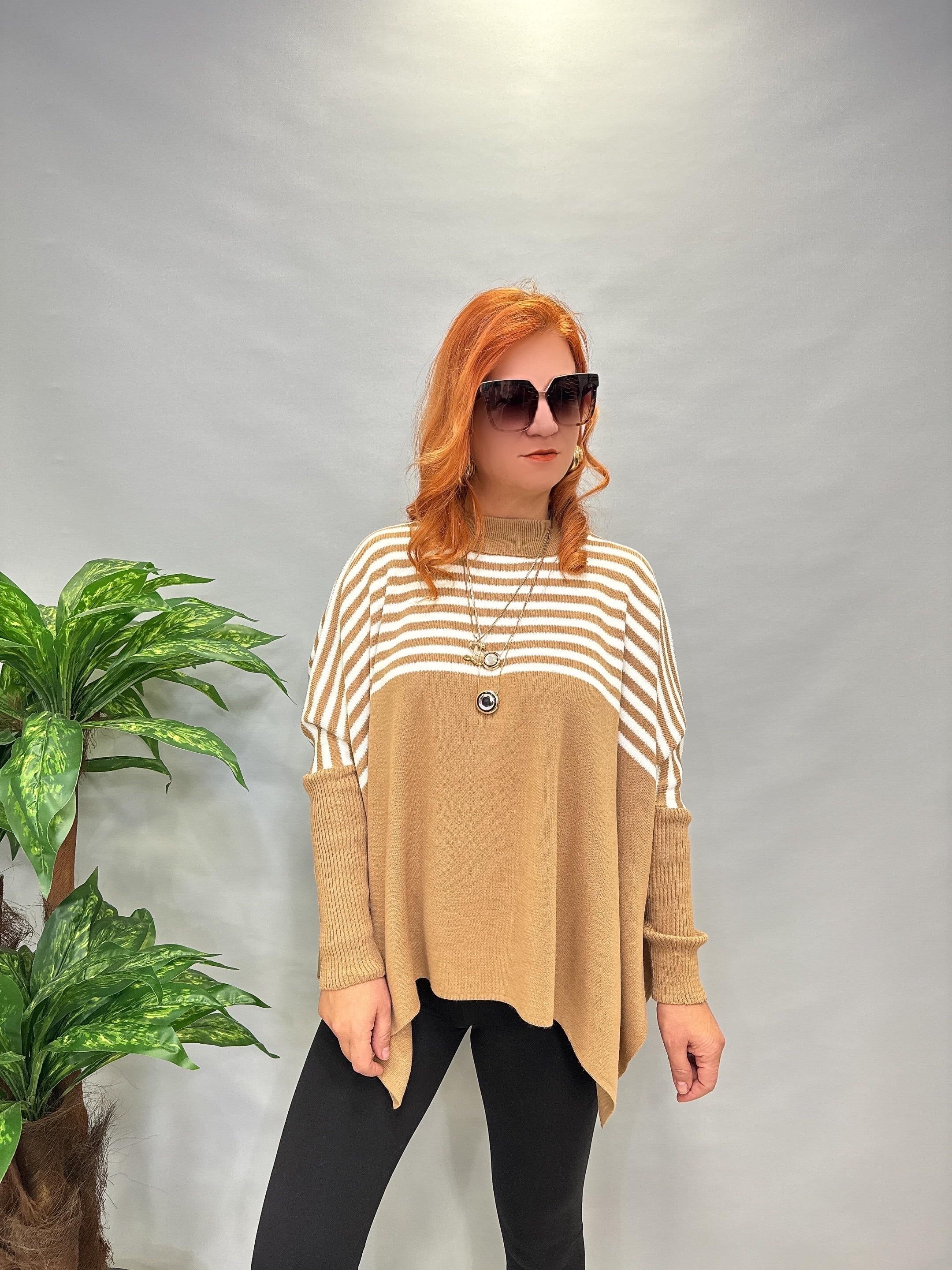 MNS 5082  PANÇO MODEL TRİKO BLUZ VİZON 44 BEDENE KADAR UYUMLUDUR 