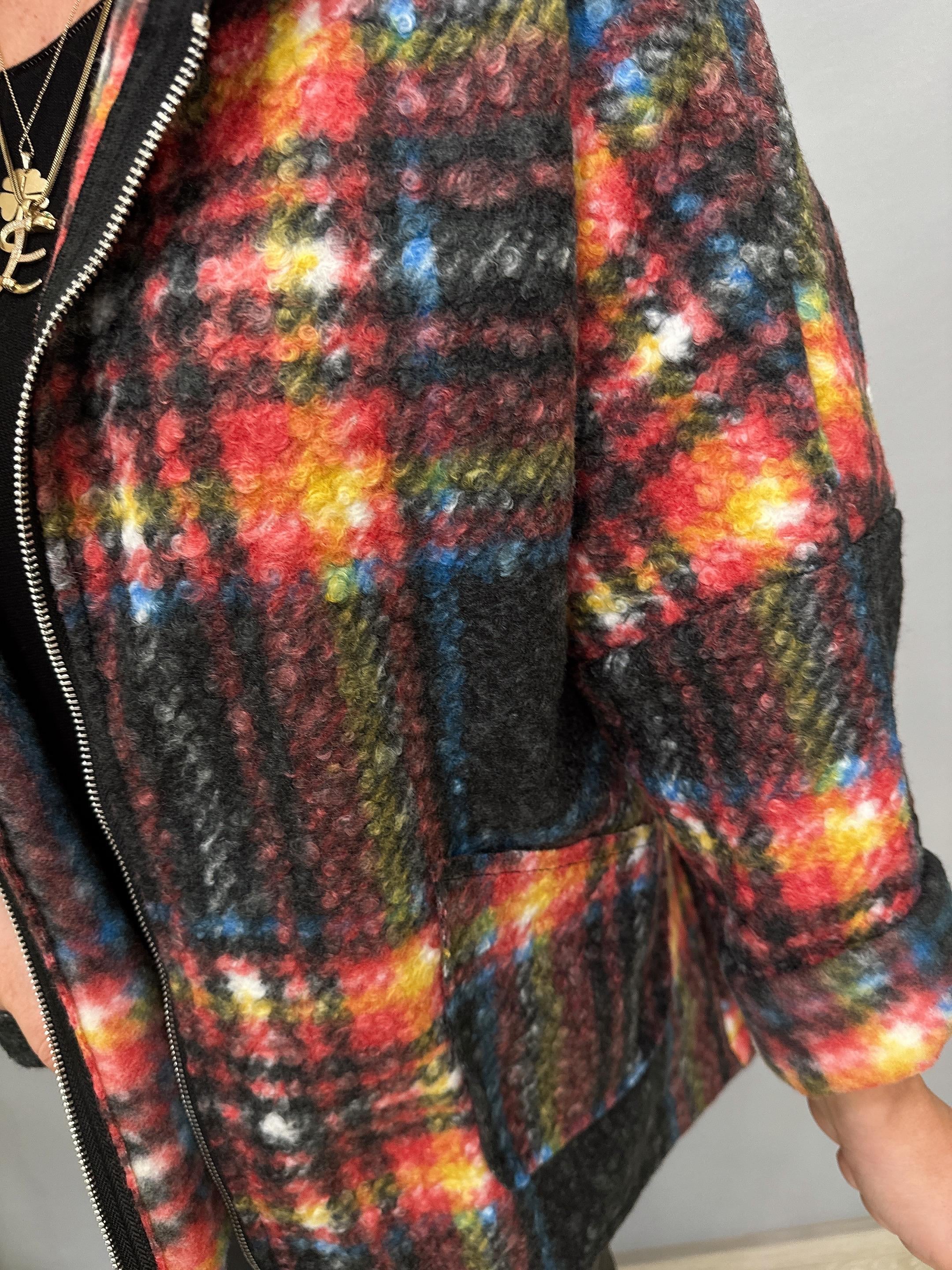 MNS 7175 İTALYAN YÜN KABAN KIRMIZI