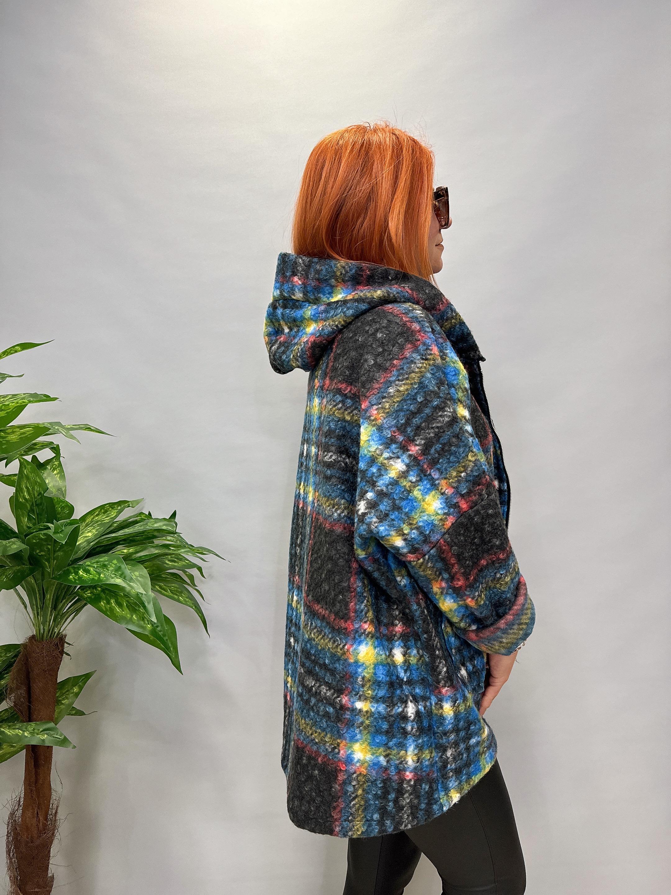 MNS 7175 İTALYAN YÜN KABAN MAVİ 