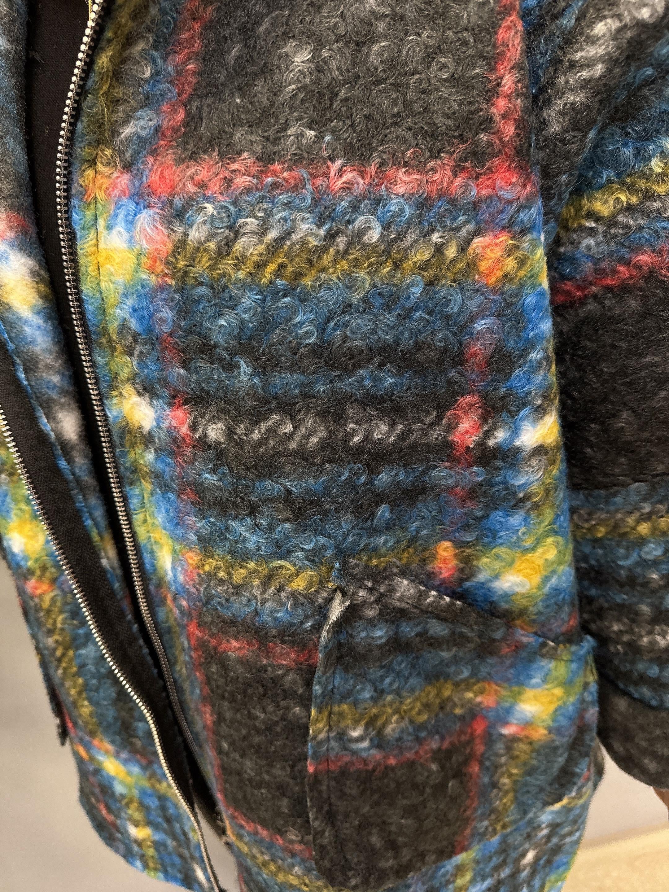 MNS 7175 İTALYAN YÜN KABAN MAVİ 