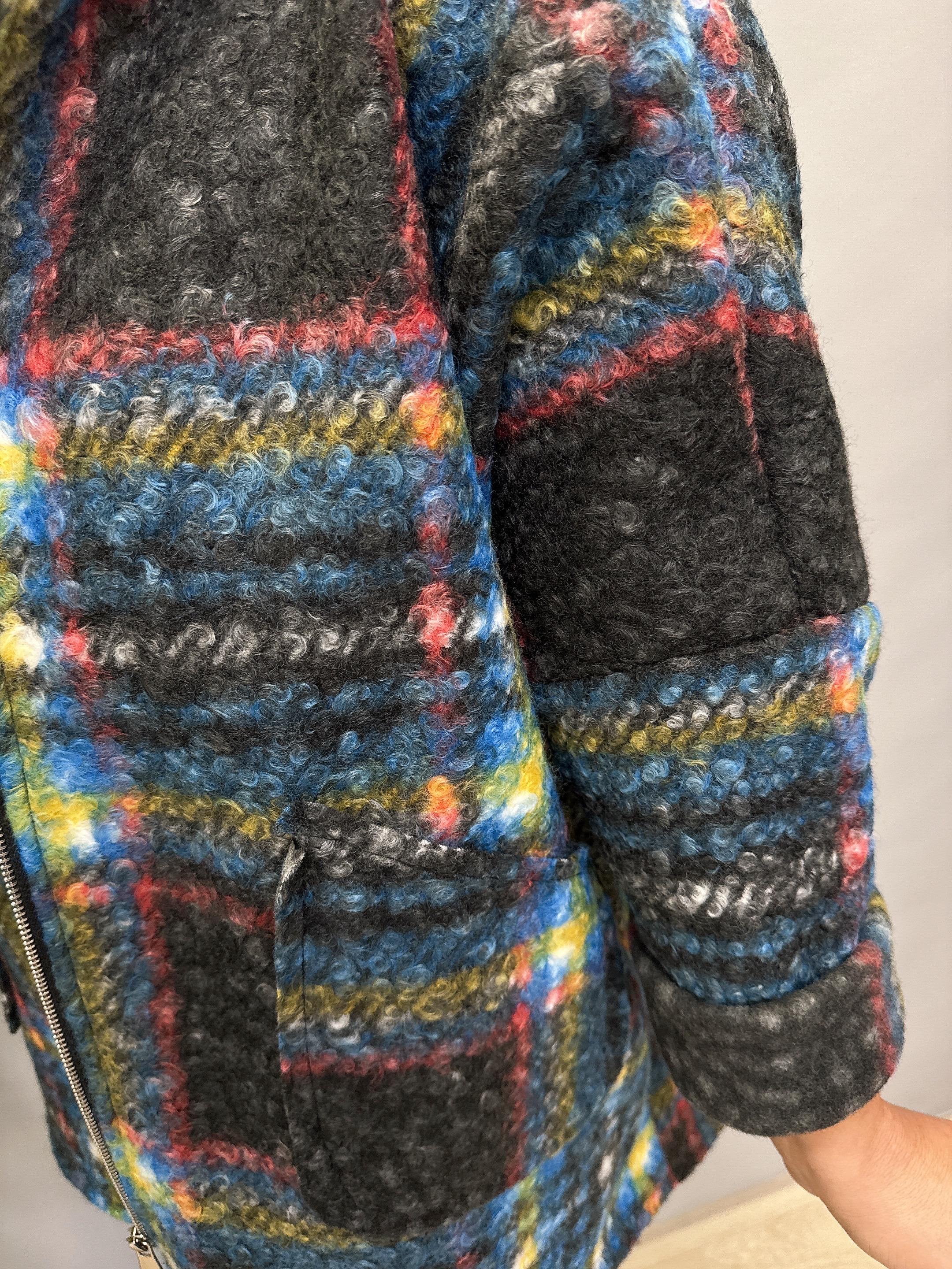 MNS 7175 İTALYAN YÜN KABAN MAVİ 