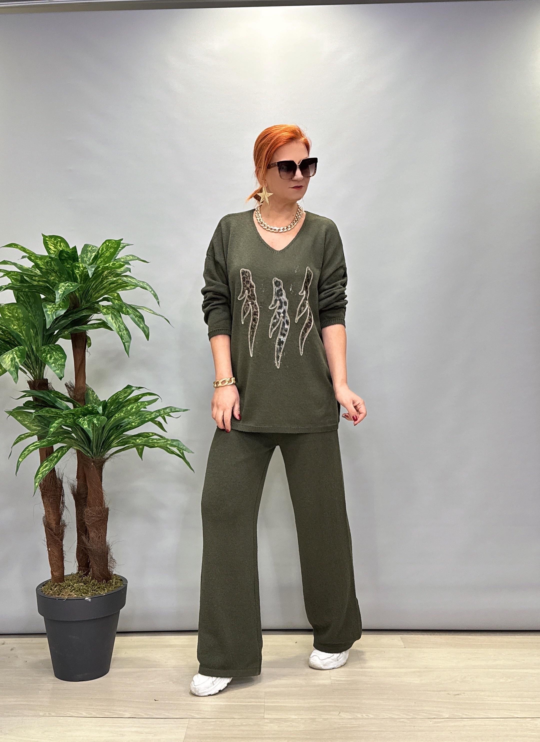 MNS TRİKO PANTOLON(İÇİ ASTARLI) YEŞİL (TAKIM DEĞİLDİR)