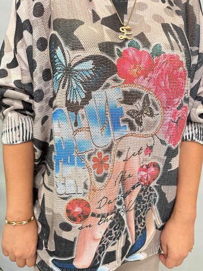  MNS 5675 İTALYAN TOPUK DESEN TRİKO VİZON