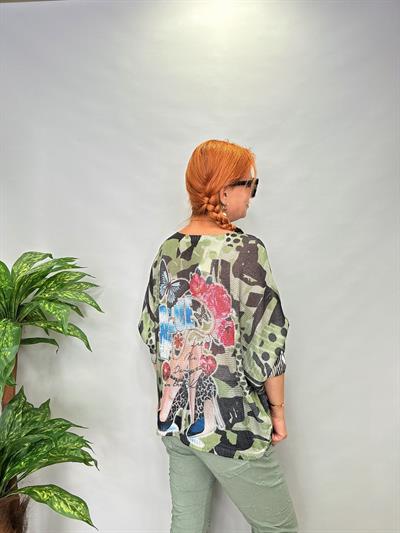  MNS 5675 İTALYAN TOPUK DESEN TRİKO YEŞİL