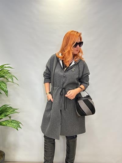 02635 MNS İTALYAN KAŞE KABAN ANTRASİT