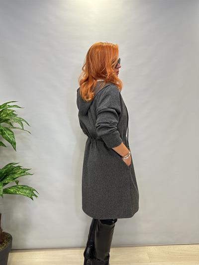 02635 MNS İTALYAN KAŞE KABAN ANTRASİT