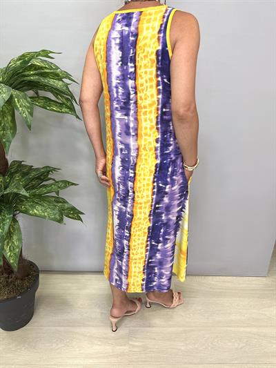 1 BEDEN KÜÇÜK ALINIZ 2247 Pamuklu Viskon Elbise 