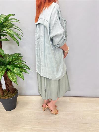 1260 İtalyan Gömlek Mint yeşili 