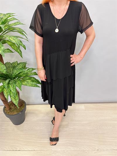 1260 Tasarım Elbise Siyah 