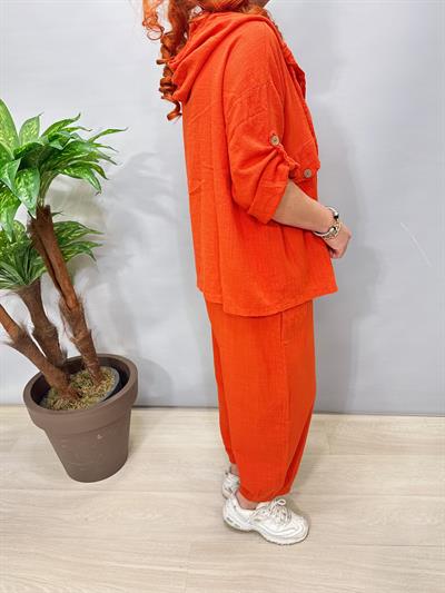 1404 Pamuklu Takım Turuncu 